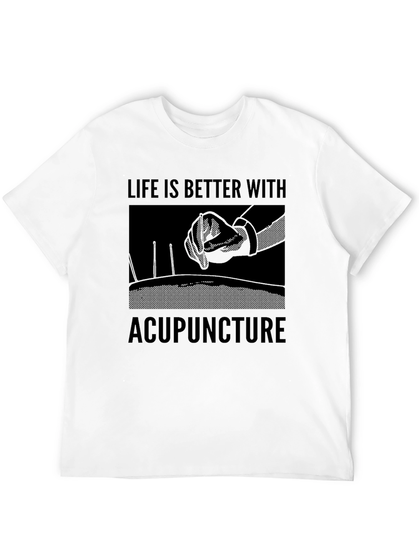 Acupuncture Life T-Shirt - Premium Cotton Blend