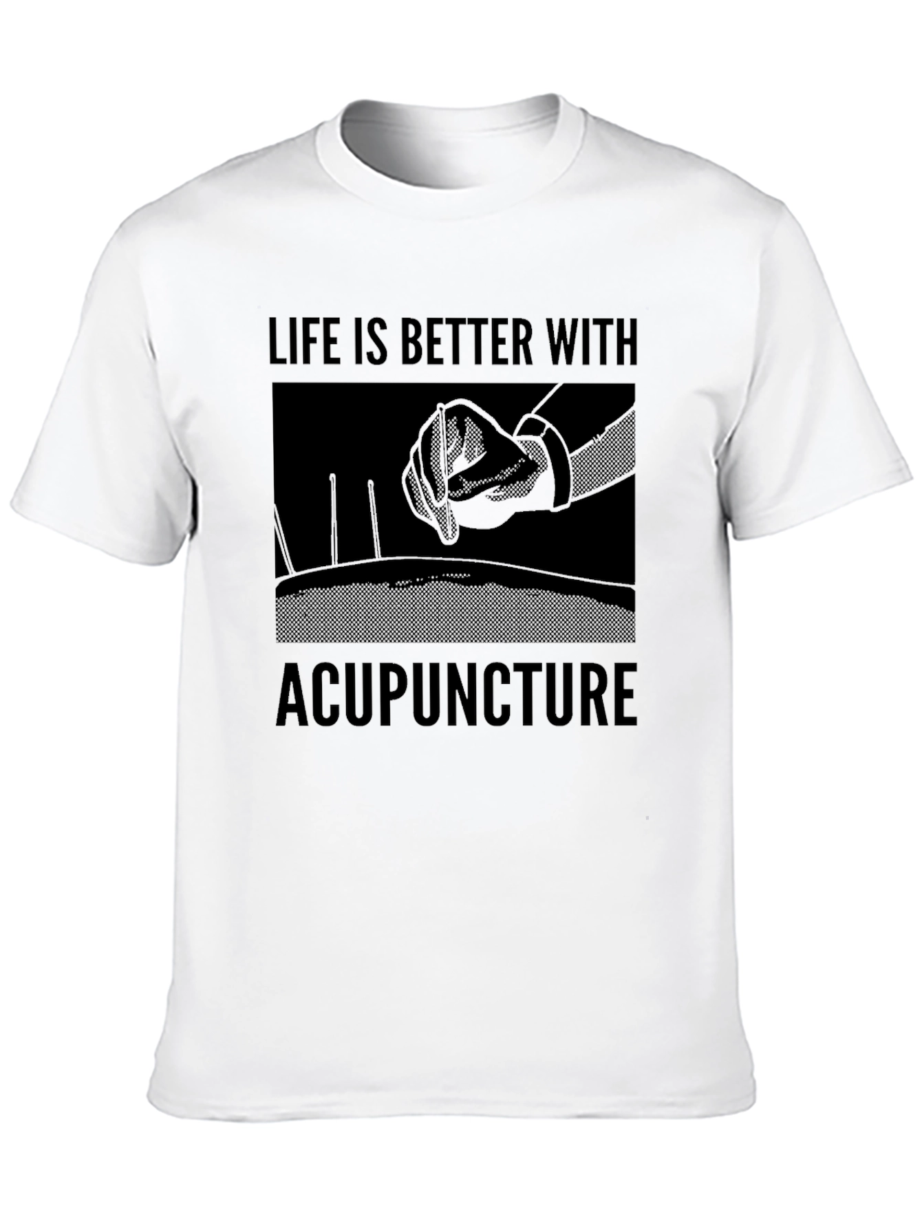 Acupuncture Life T-Shirt - Premium Cotton Blend