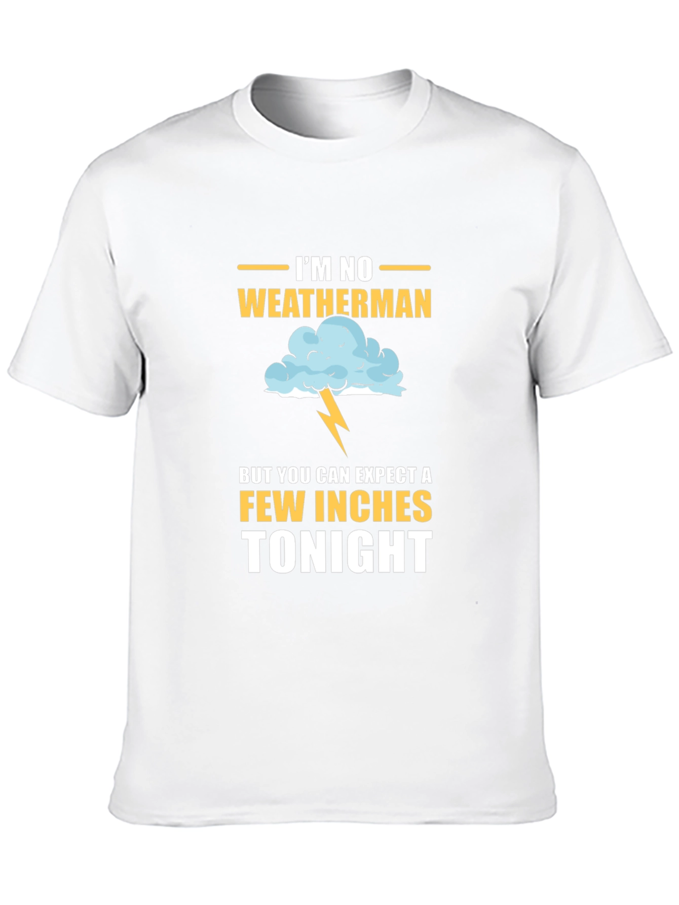 Funny Weatherman Joke Graphic T-Shirt