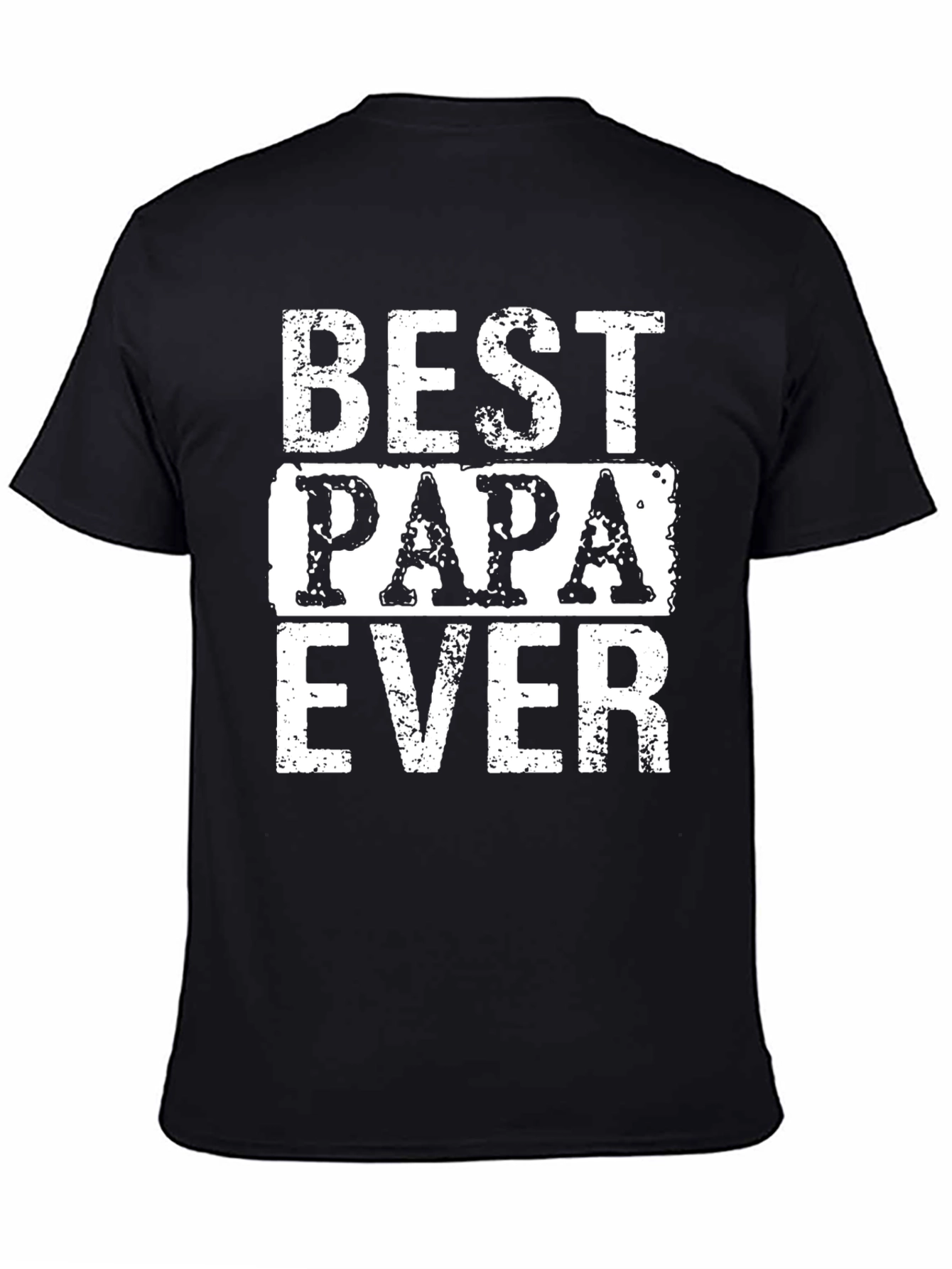 Best Papa Ever Graphic T-Shirt - Fathers Day Gift