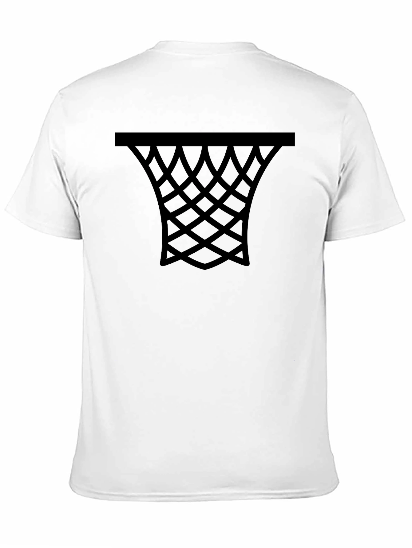 Basketball Hoop Net Graphic T-Shirt