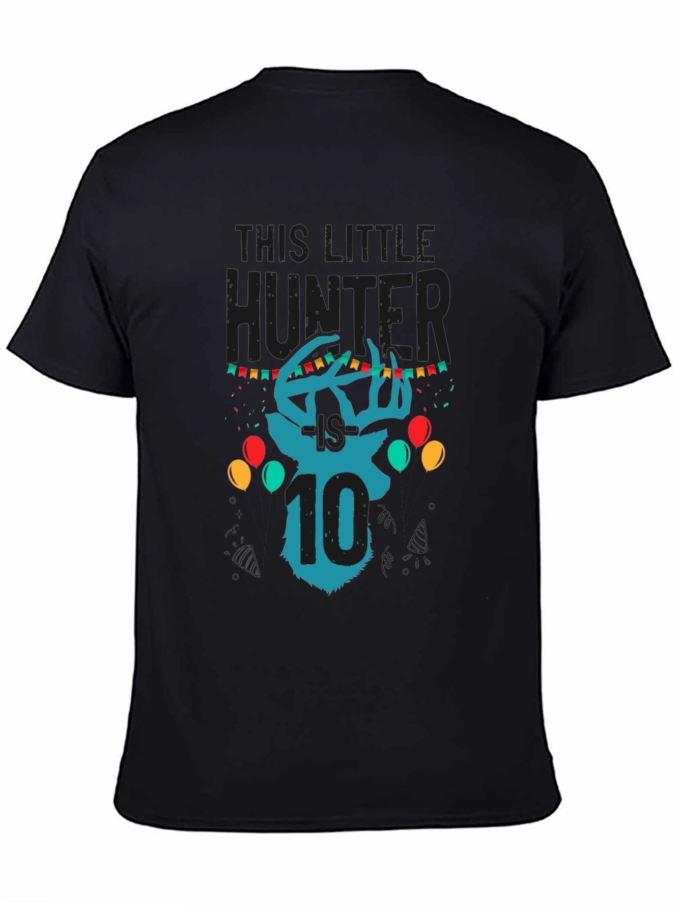 This Little Hunter 10th Birthday T-Shirt