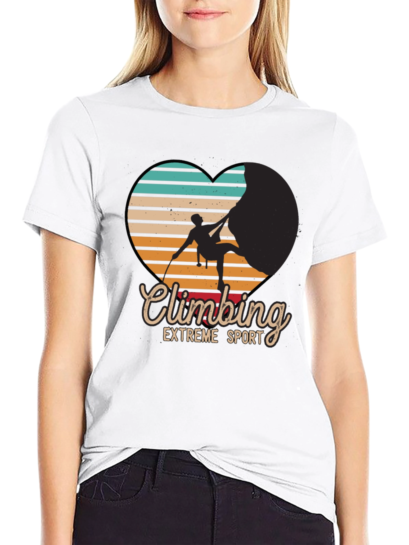 Climbing Extreme Sport T-Shirt