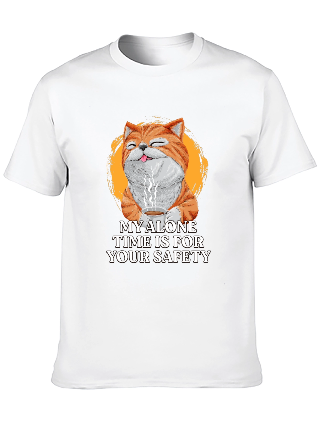 Funny Cat Alone Time T-Shirt