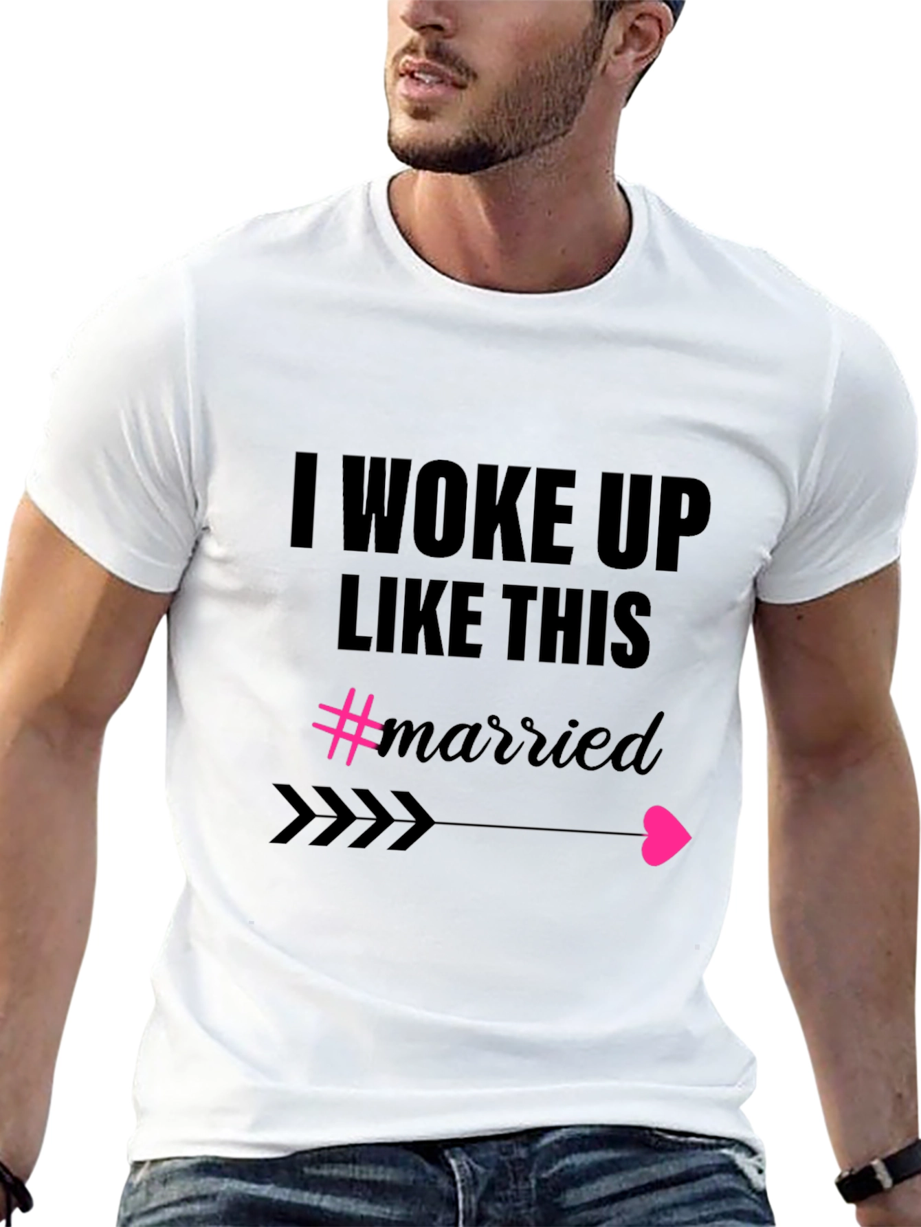 Woke Up Like This Married Graphic Tee
