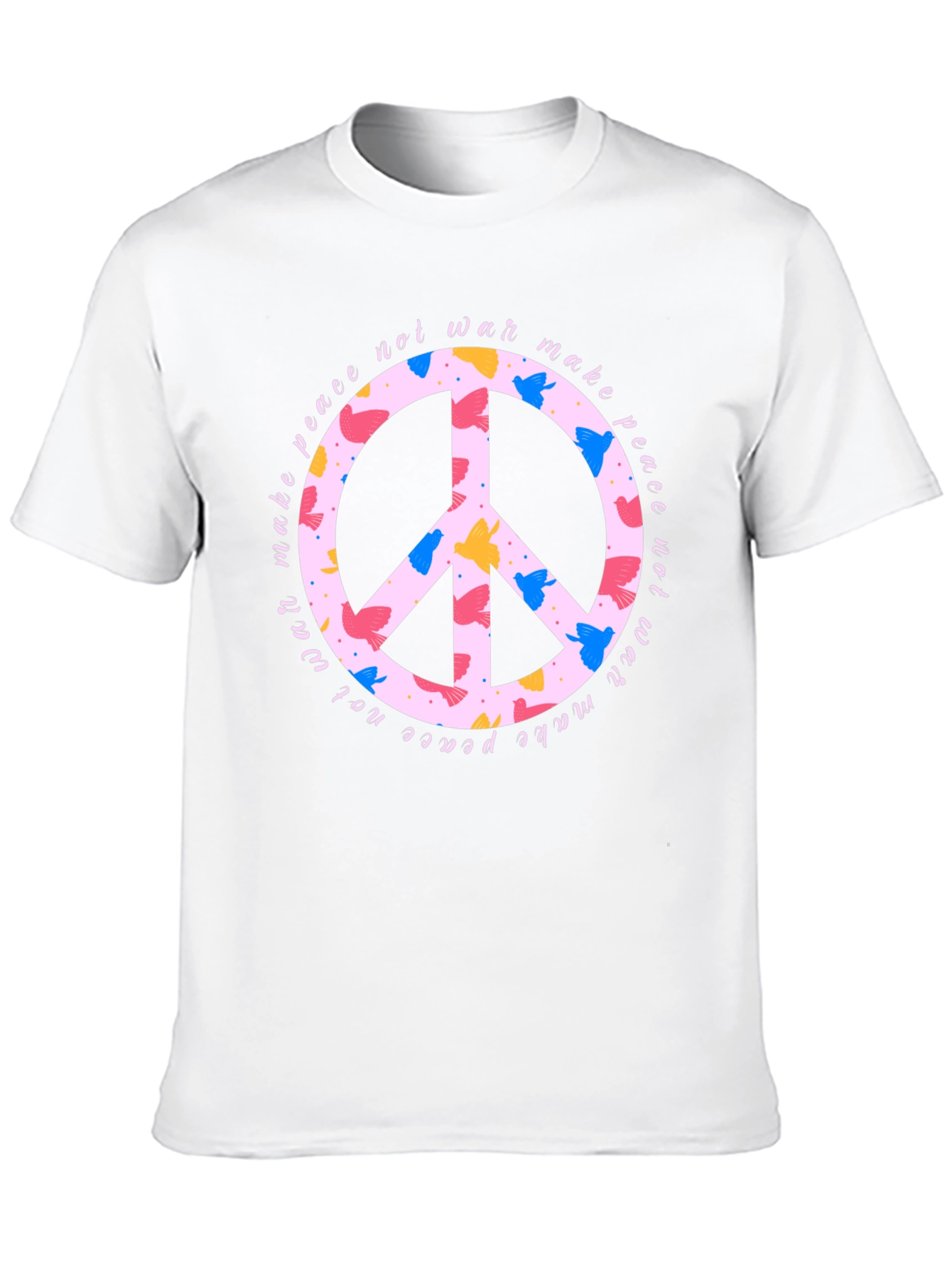 Peace Dove Graphic Tee - Make Peace Not War!