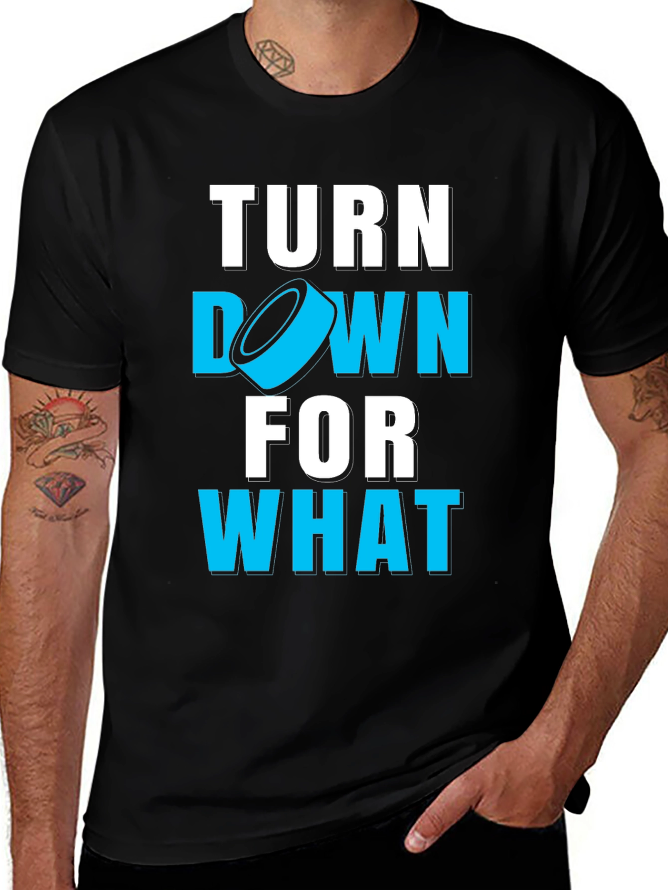 Turn Down For What Hockey T-Shirt