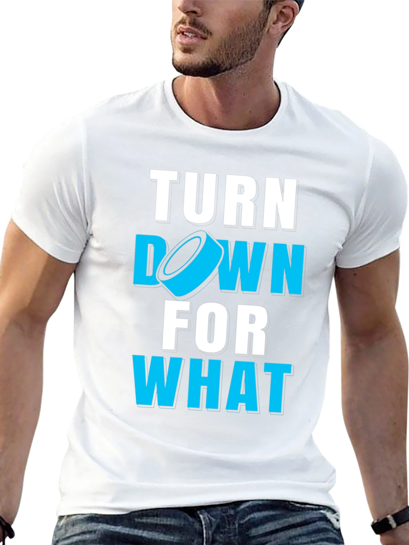 Turn Down For What Hockey T-Shirt