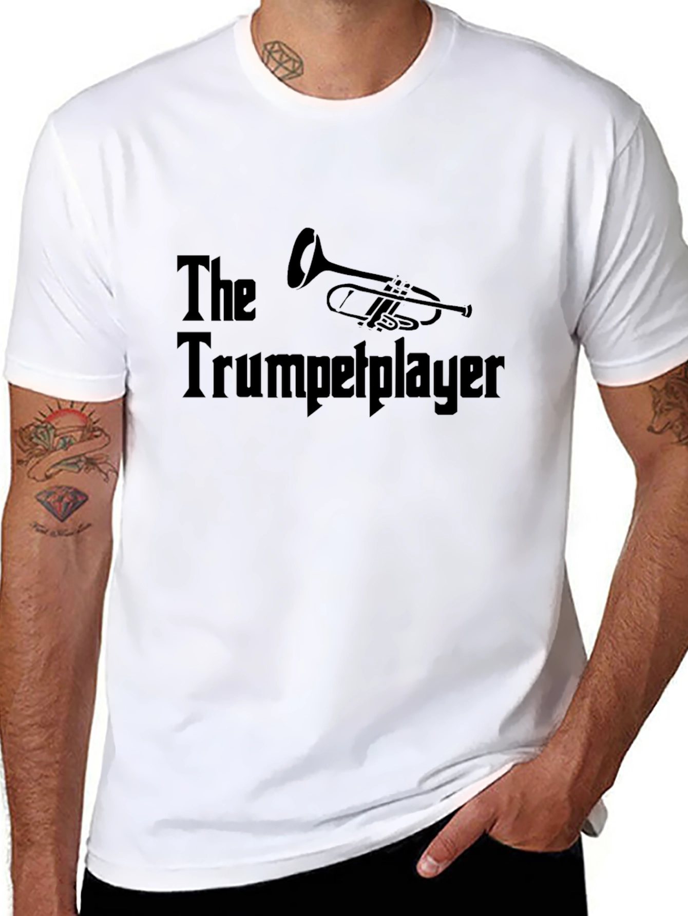 The Trumpetplayer Black T-Shirt