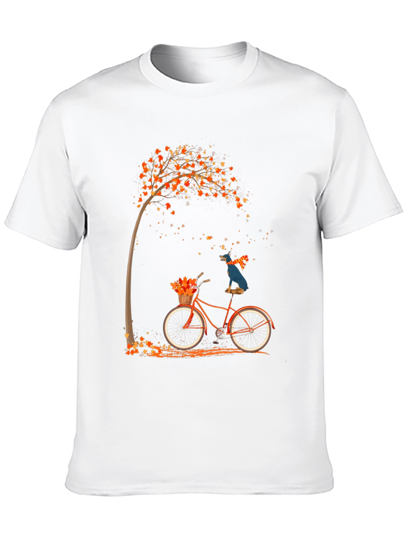 Fall Bicycle Ride Graphic Tee
