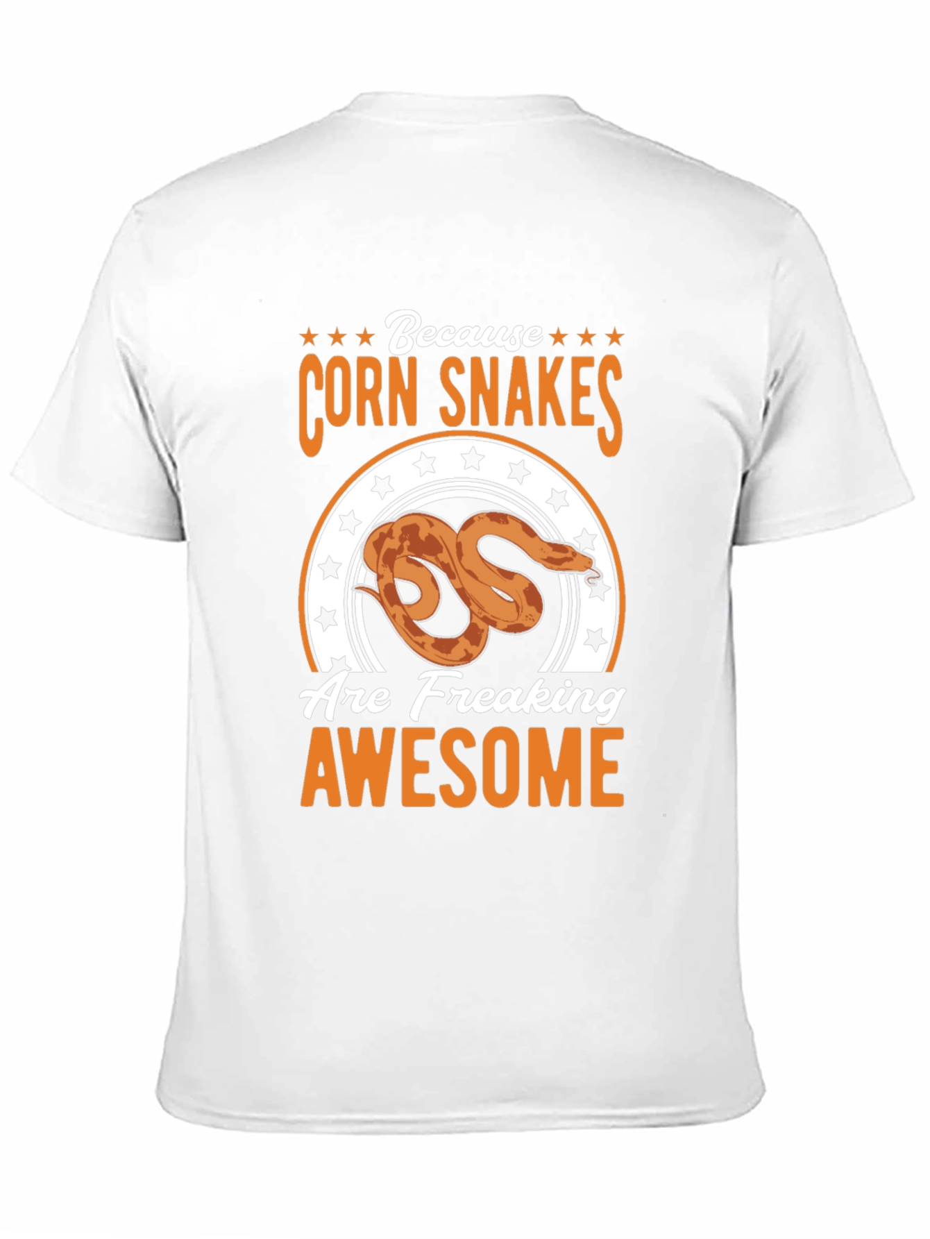 Corn Snakes Are Awesome Black T-Shirt