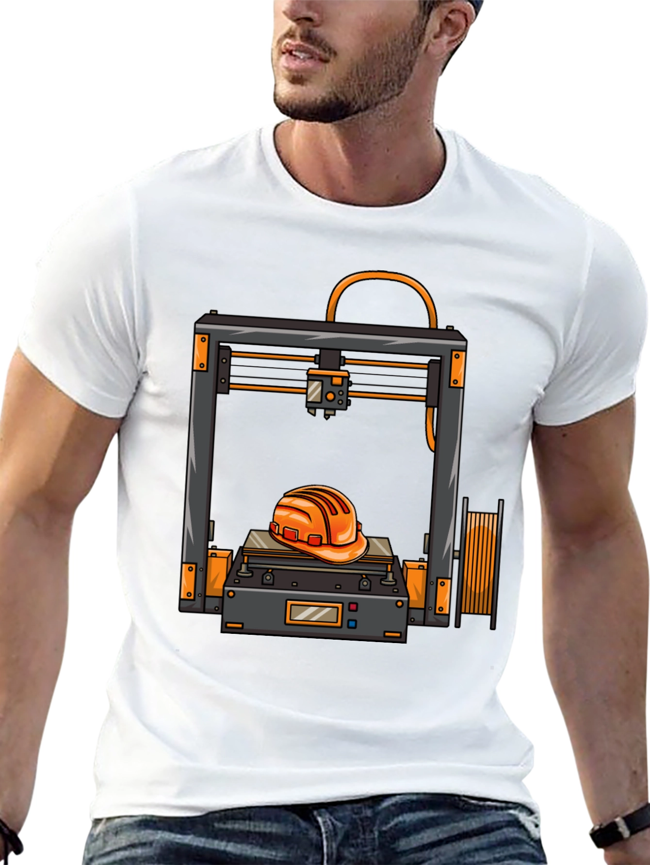3D Printer T-Shirt - Novelty Graphic Tee