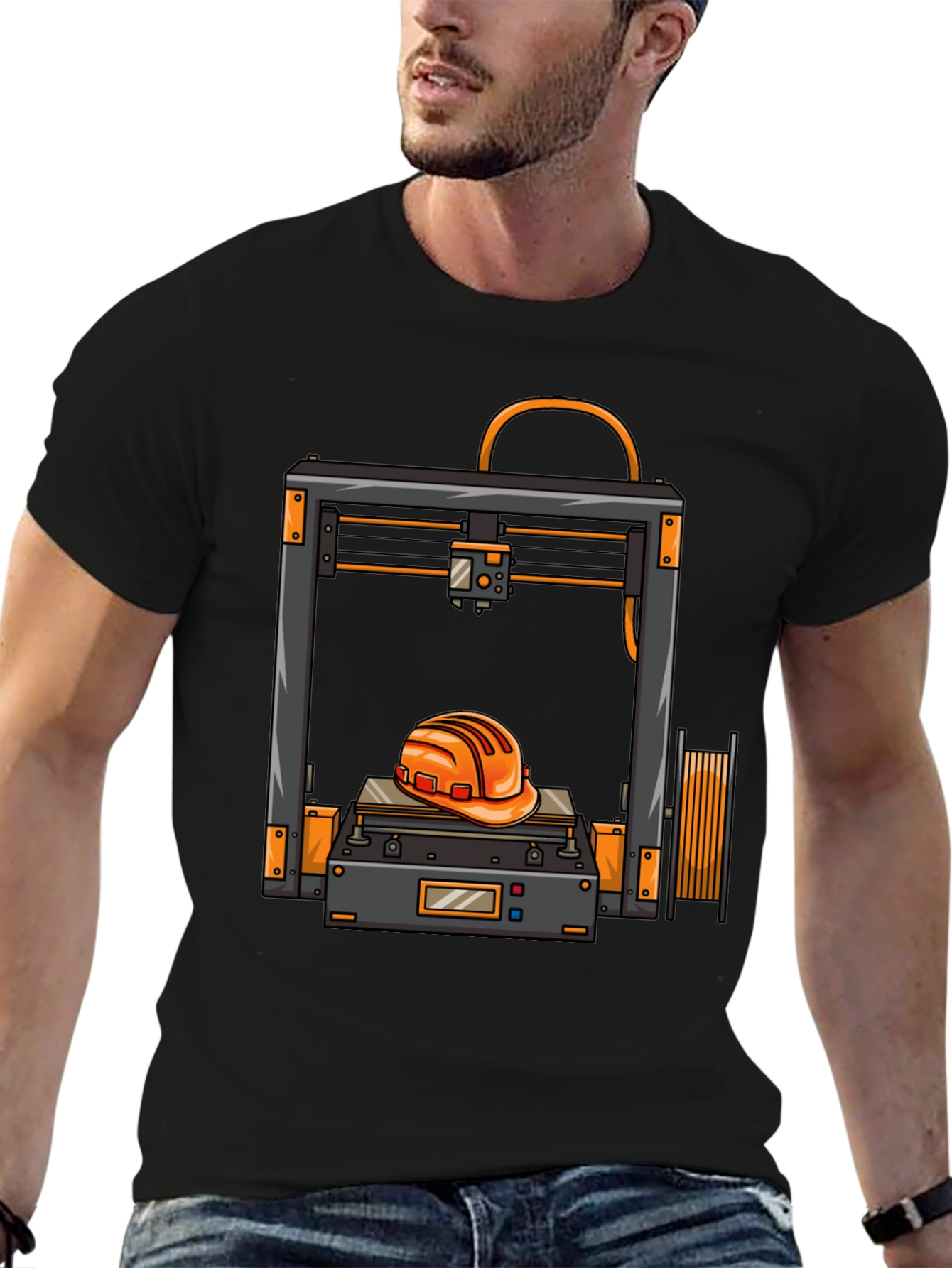 3D Printer T-Shirt - Novelty Graphic Tee