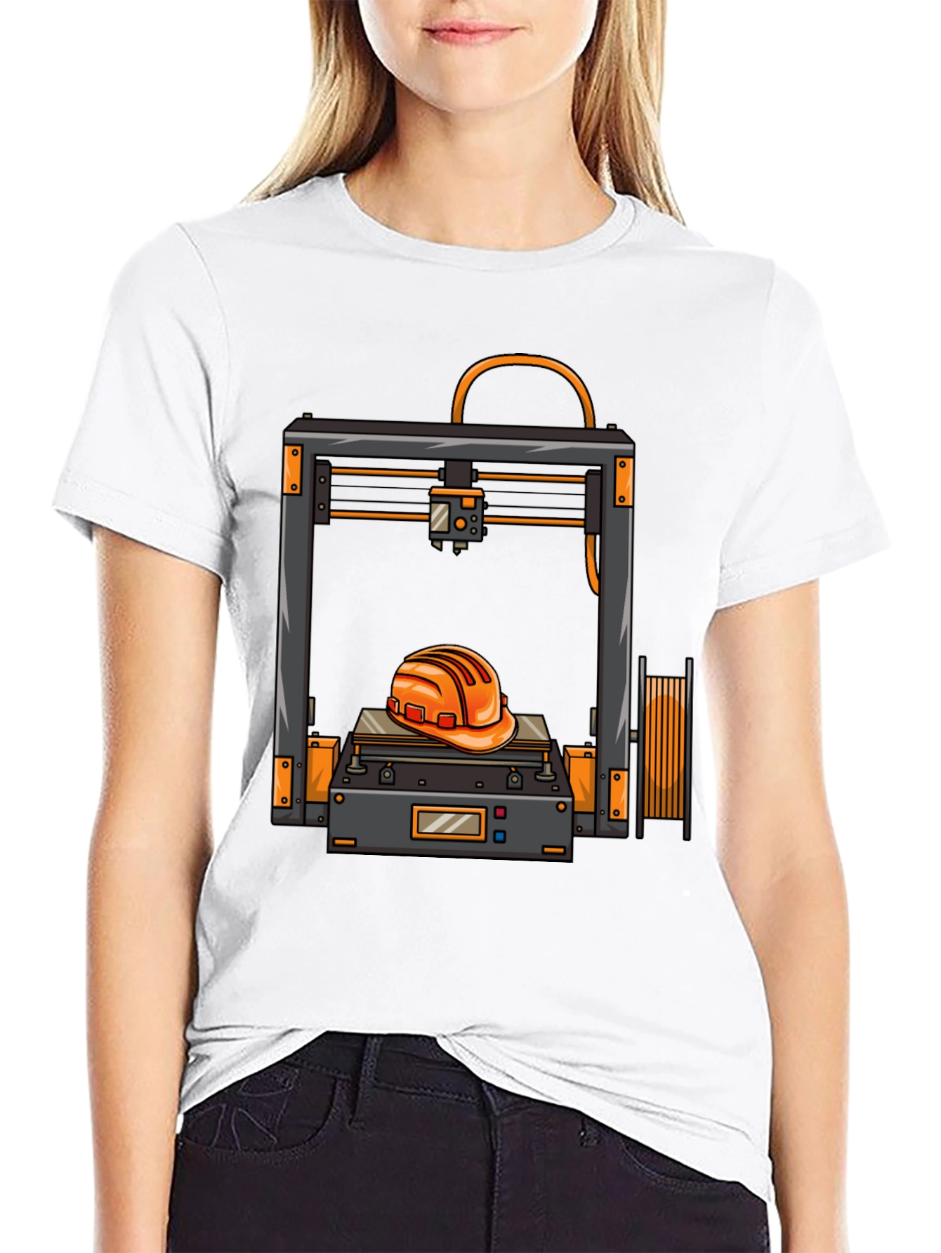 3D Printer T-Shirt - Novelty Graphic Tee