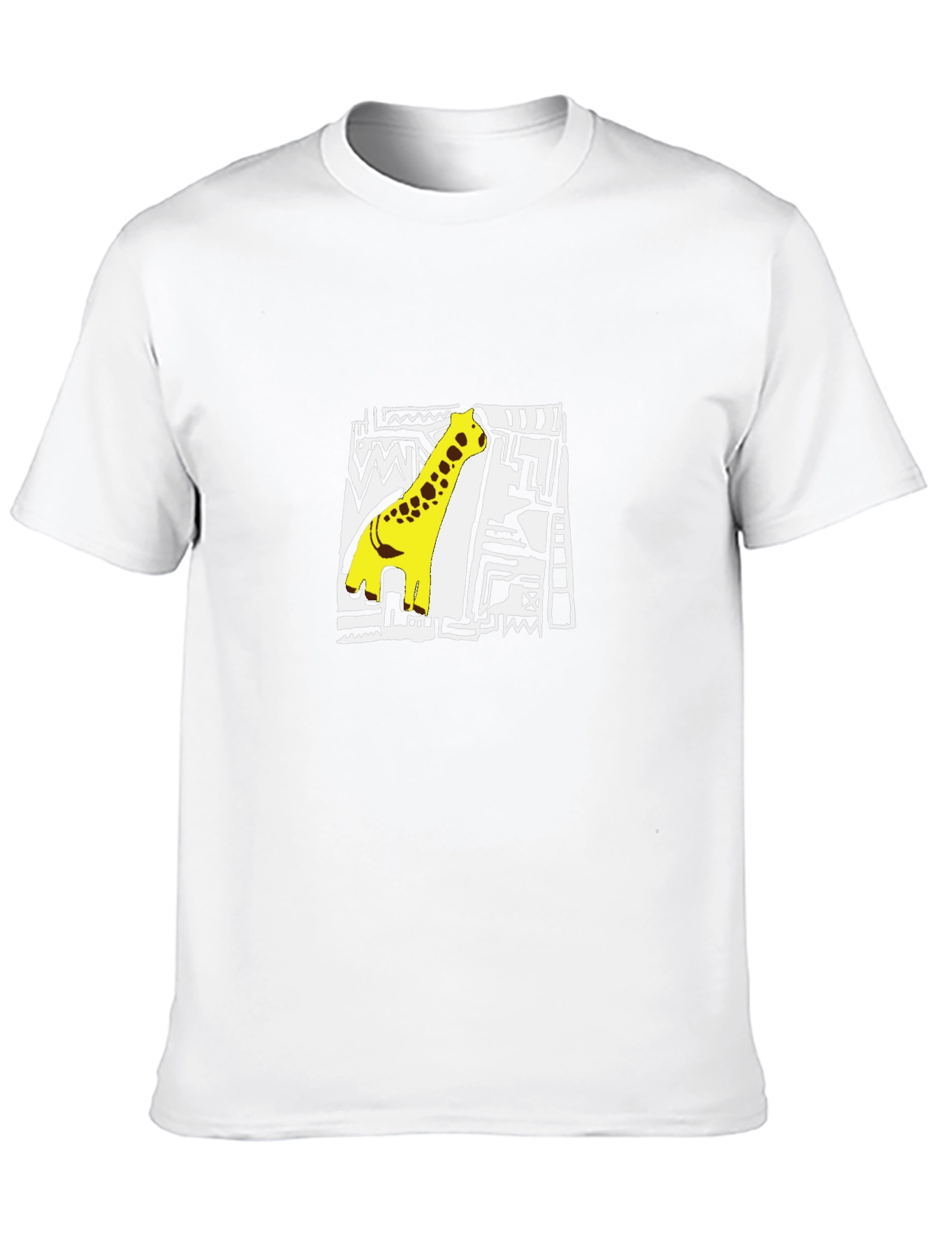Dino Graphic Tee - Cool Black Cotton T-Shirt