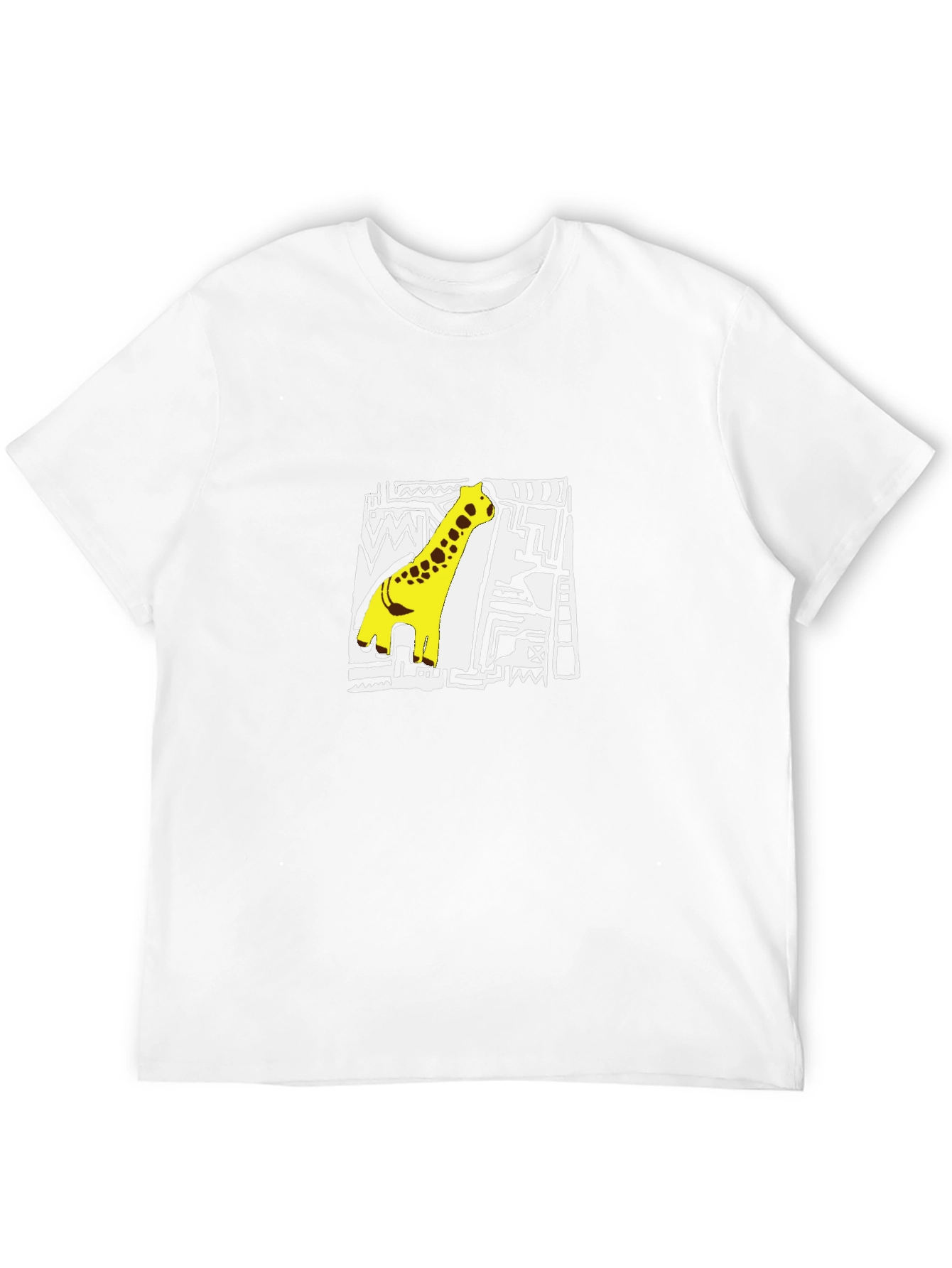 Dino Graphic Tee - Cool Black Cotton T-Shirt