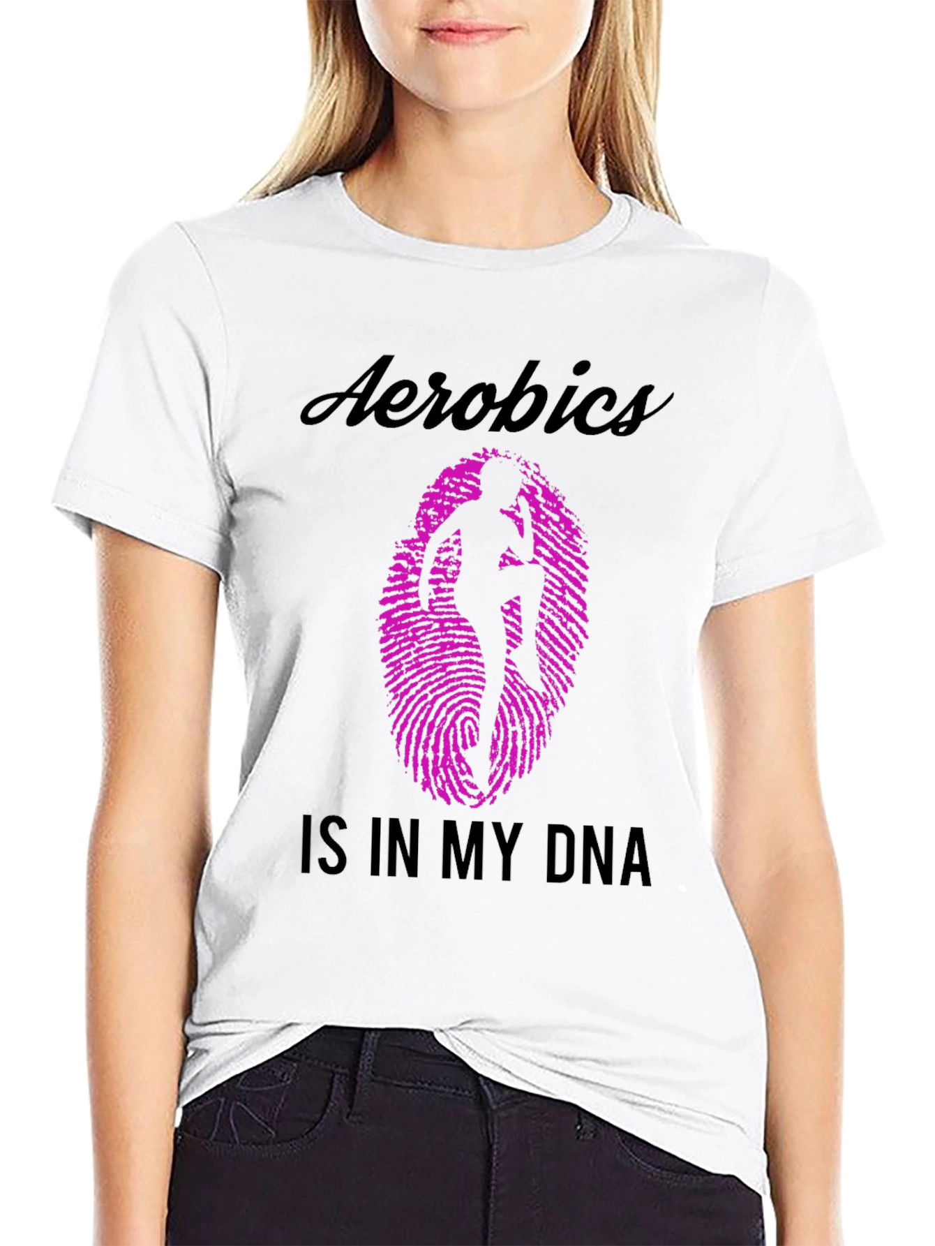 Aerobics DNA T-Shirt - Fitness Graphic Tee
