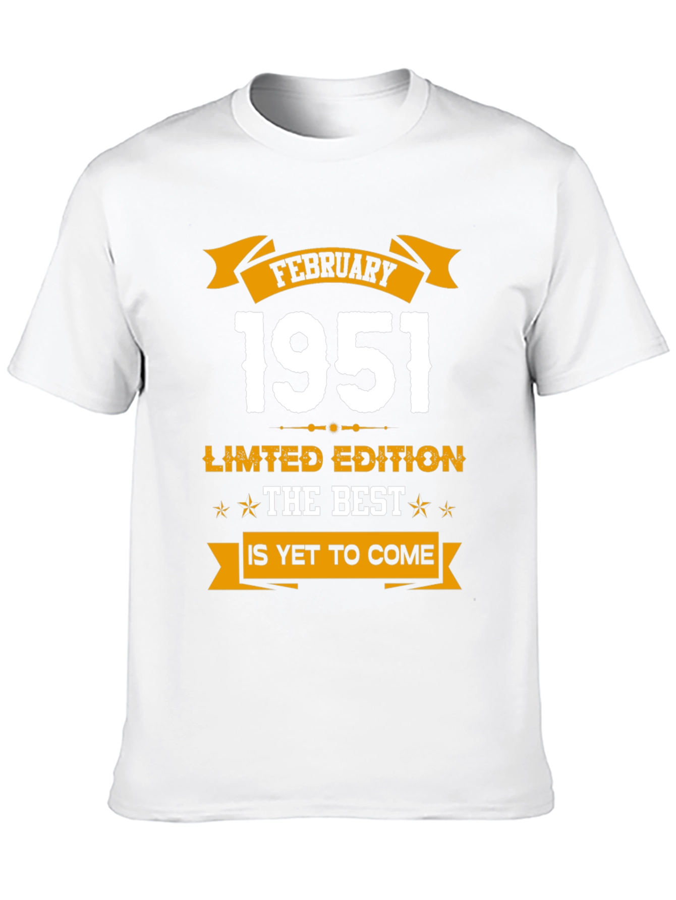 February 1951 Limited Edition Birthday T-Shirt