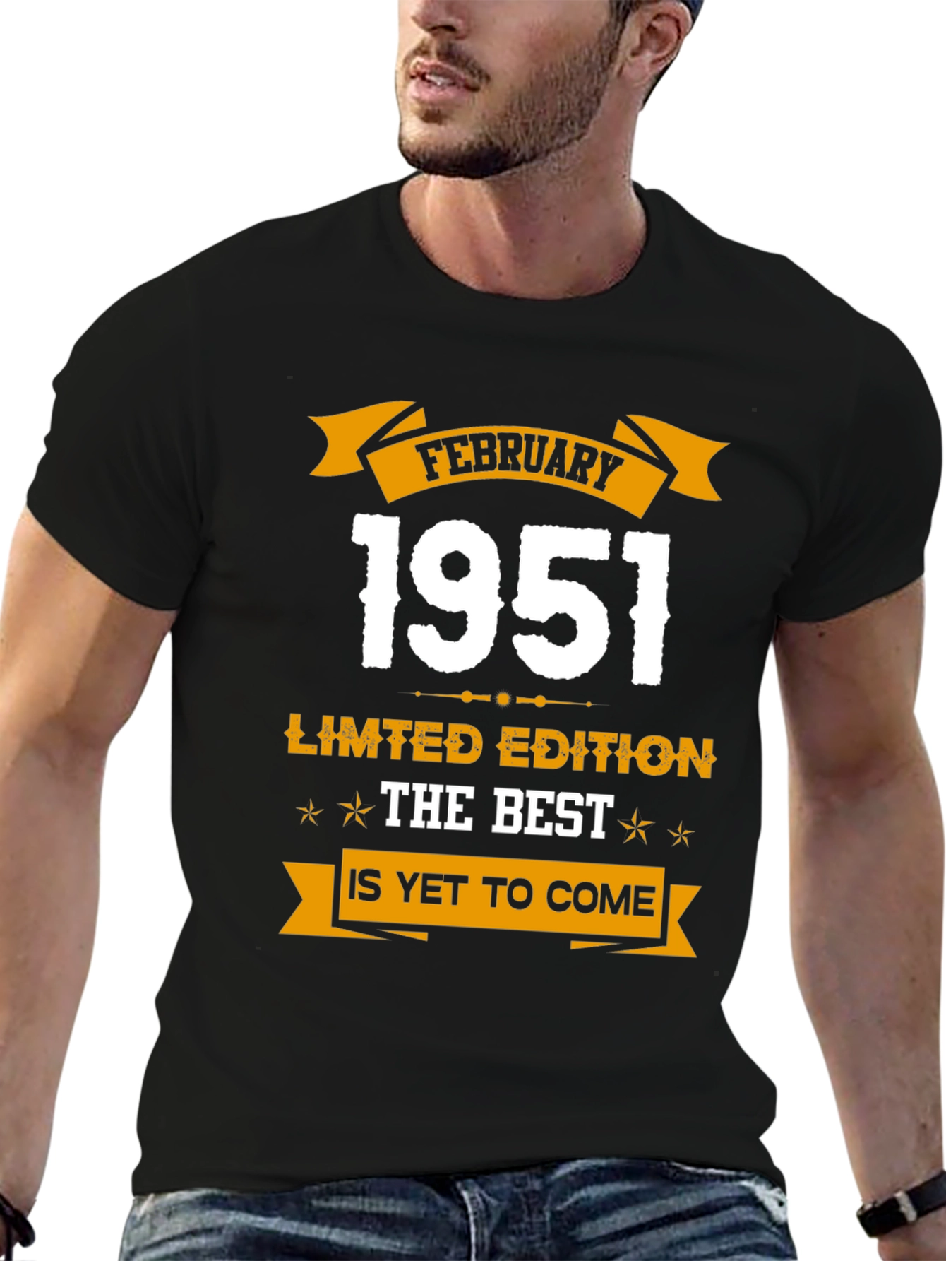 February 1951 Limited Edition Birthday T-Shirt