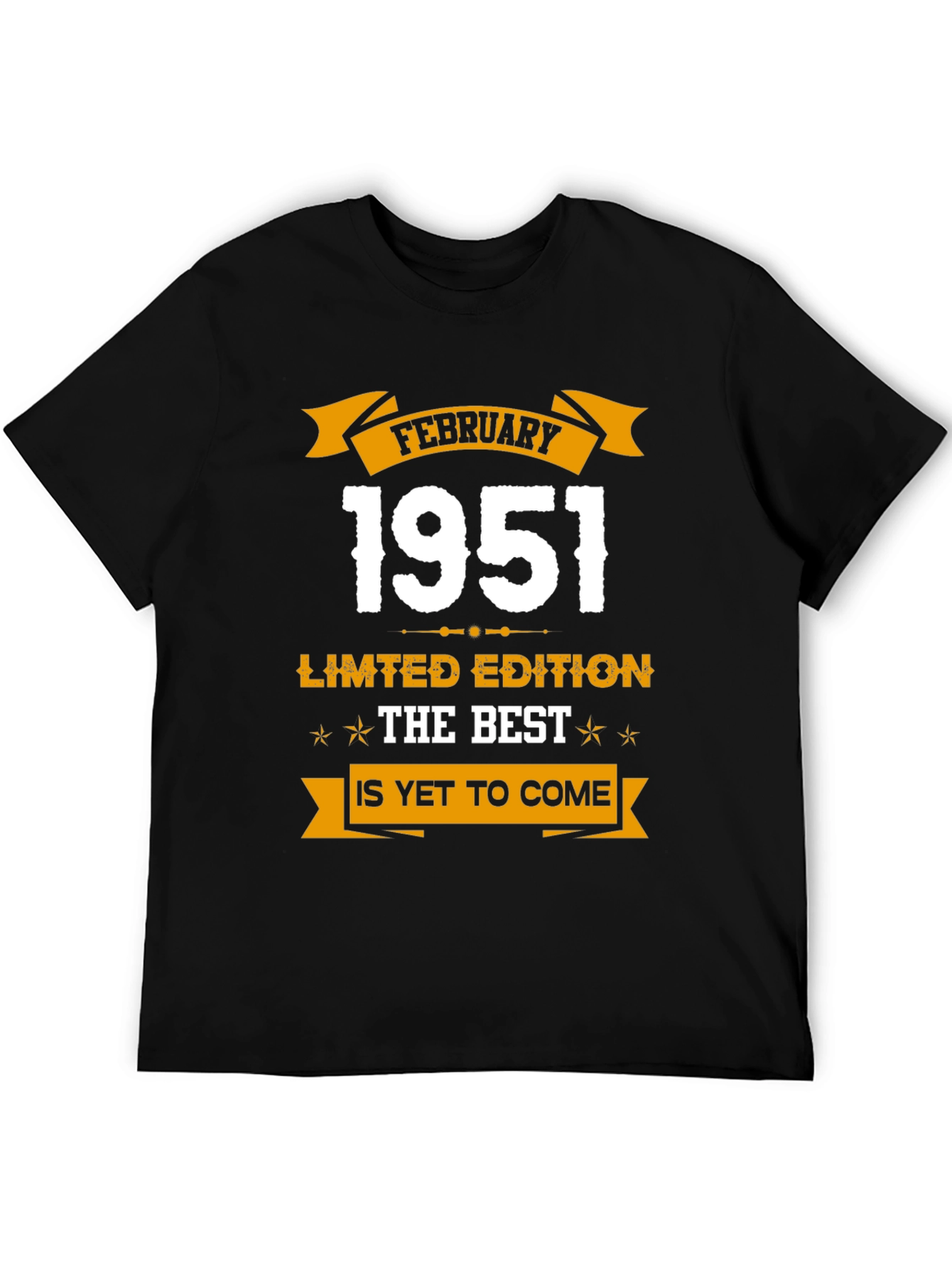 February 1951 Limited Edition Birthday T-Shirt