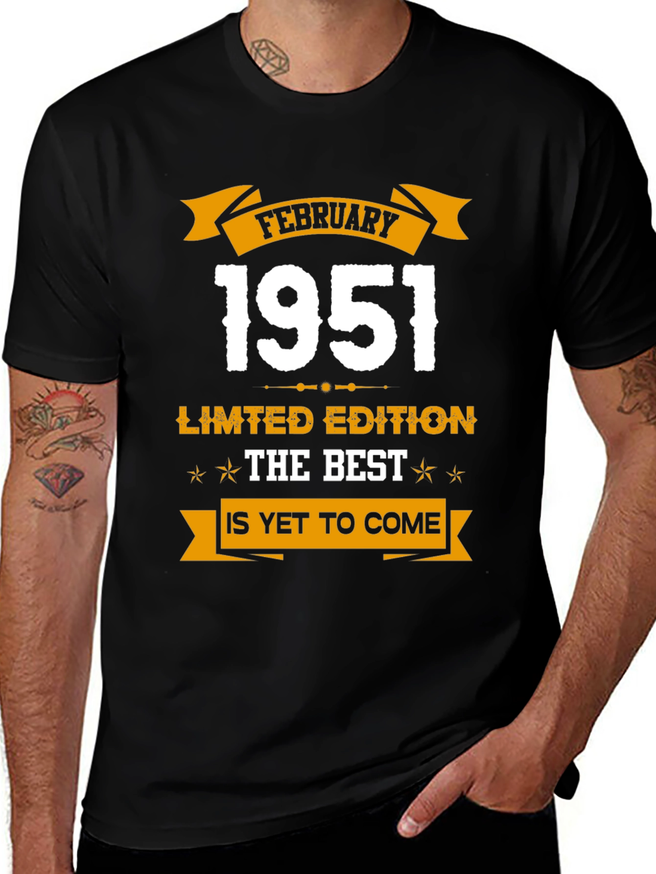 February 1951 Limited Edition Birthday T-Shirt