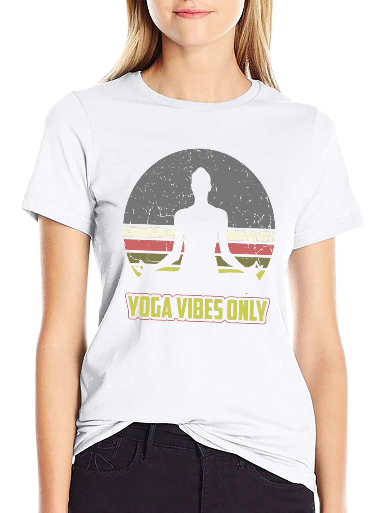 Yoga Vibes Only Graphic Tee