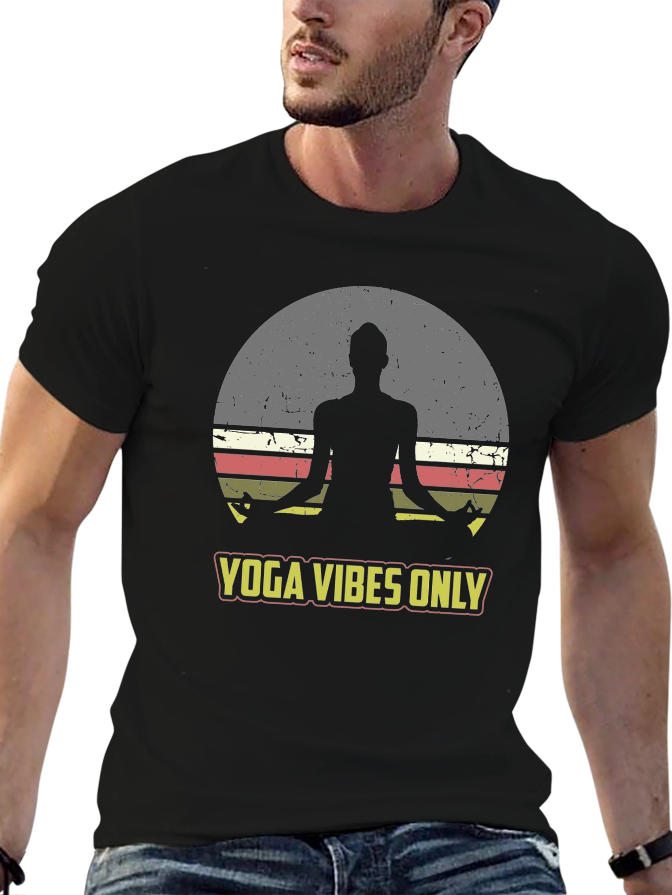Yoga Vibes Only Graphic Tee