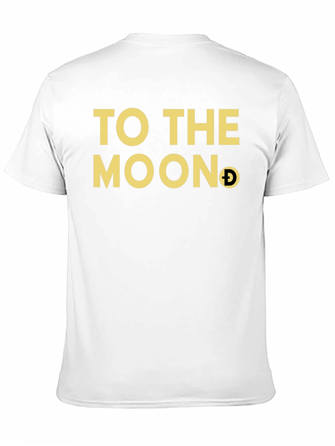 To the Moon Doge T-Shirt Black