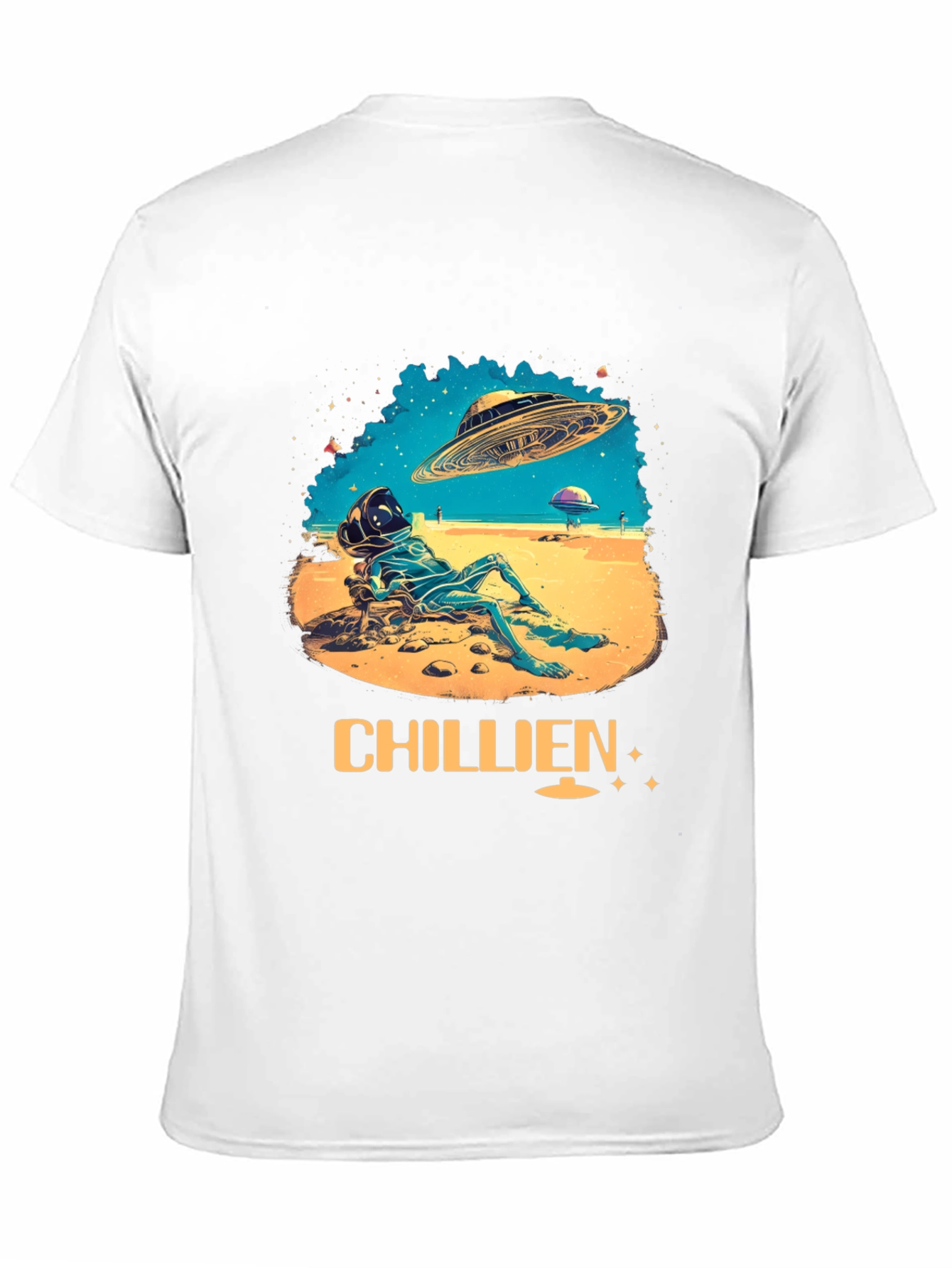 Chillien Alien T-Shirt - Relaxed UFO Design