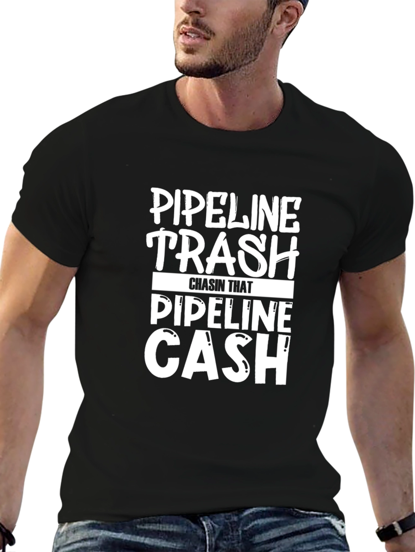 Pipeline Trash Chasing Cash Graphic Tee