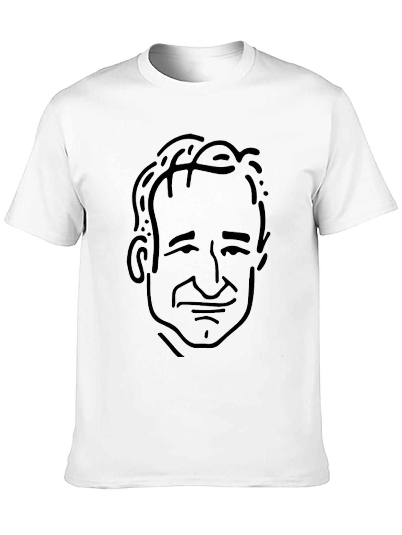 Black Robin Williams Graphic T-Shirt