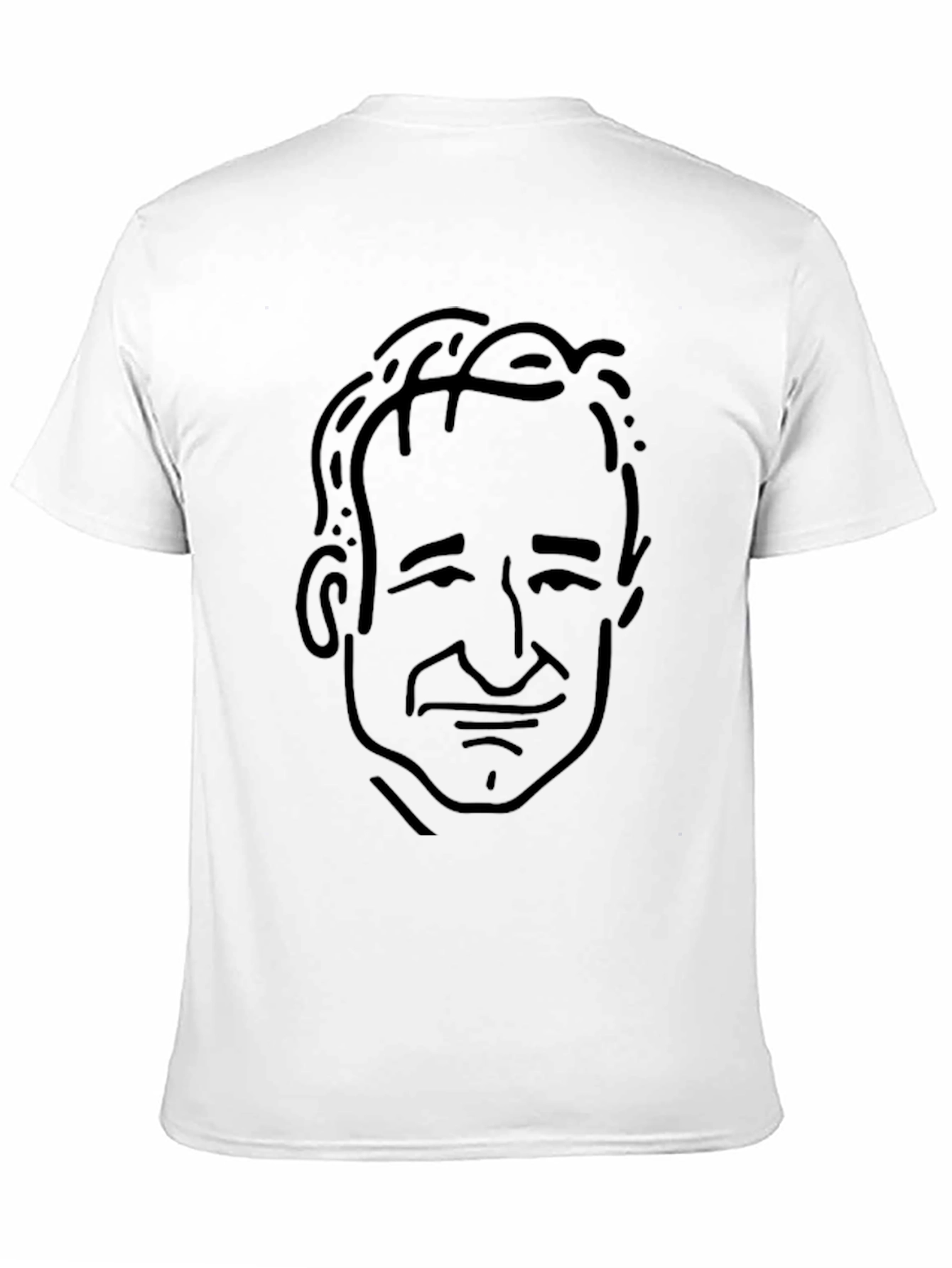 Black Robin Williams Graphic T-Shirt