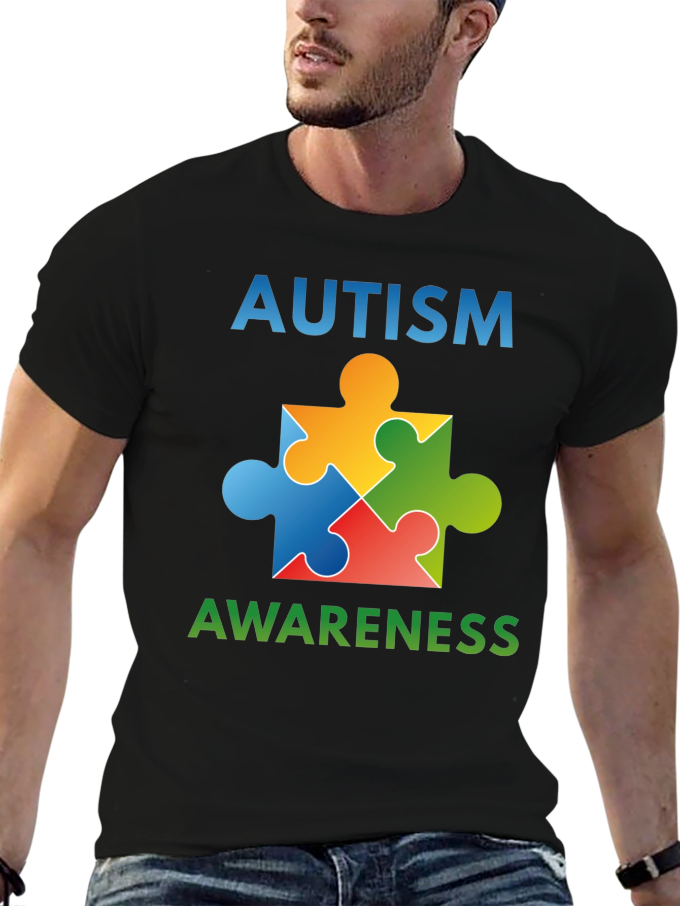 Autism Awareness Puzzle Piece T-Shirt