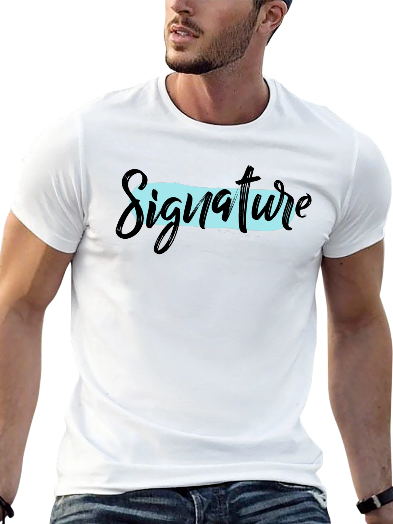 Signature Graphic T-Shirt - Black