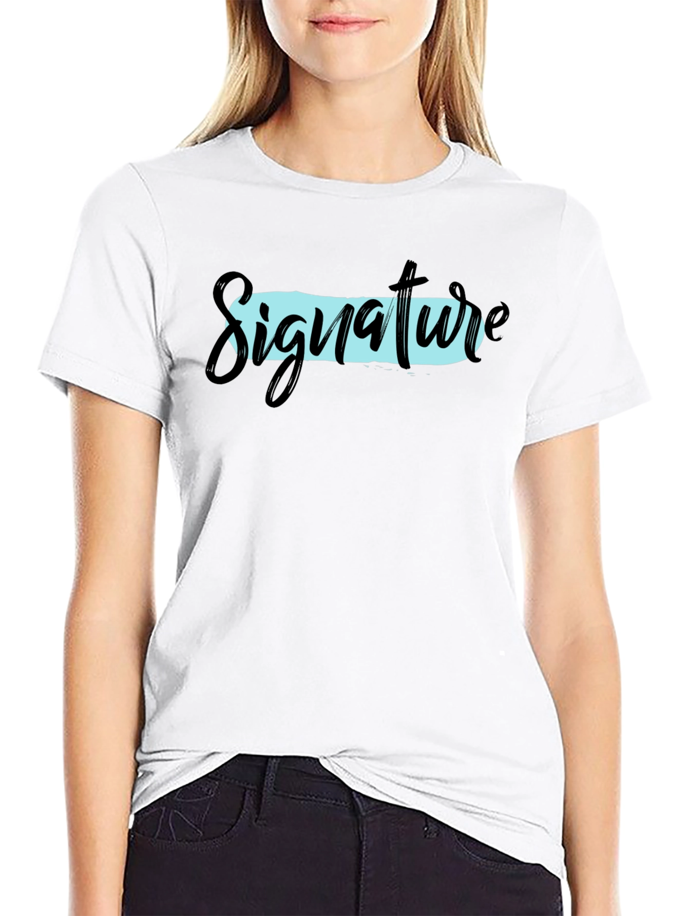 Signature Graphic T-Shirt - Black