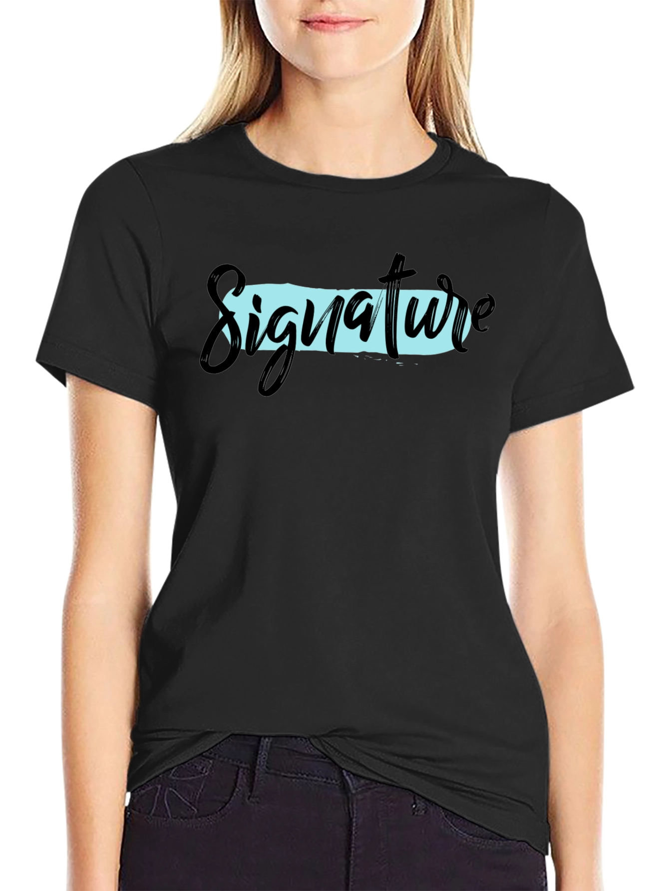 Signature Graphic T-Shirt - Black