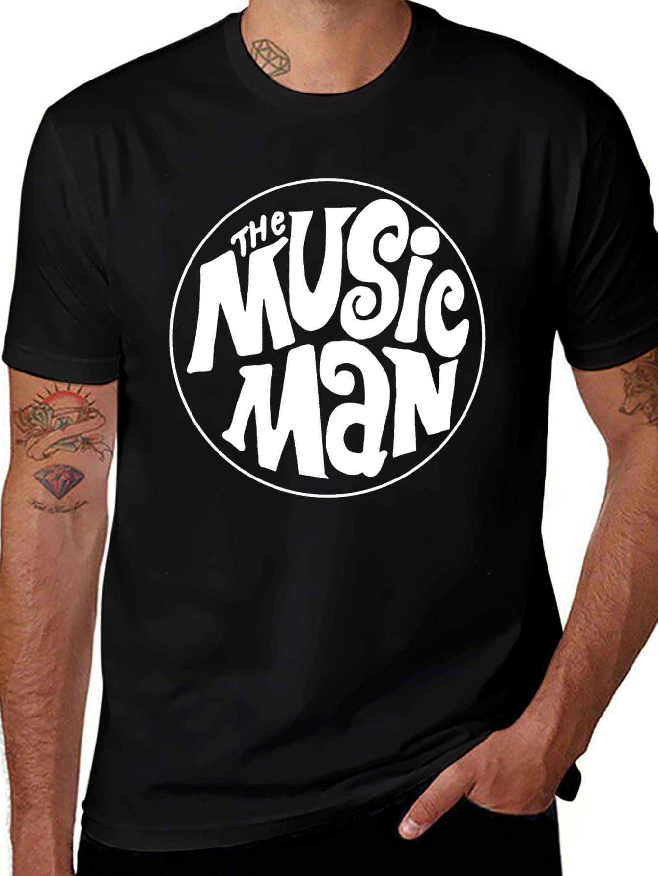 The Music Man Black T-Shirt