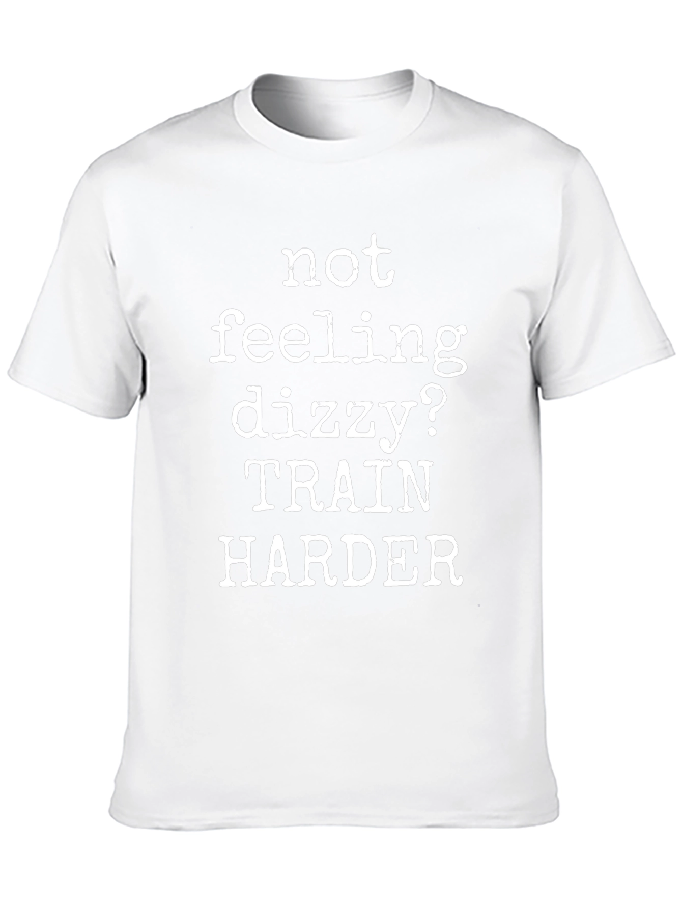 Train Harder Black T-Shirt
