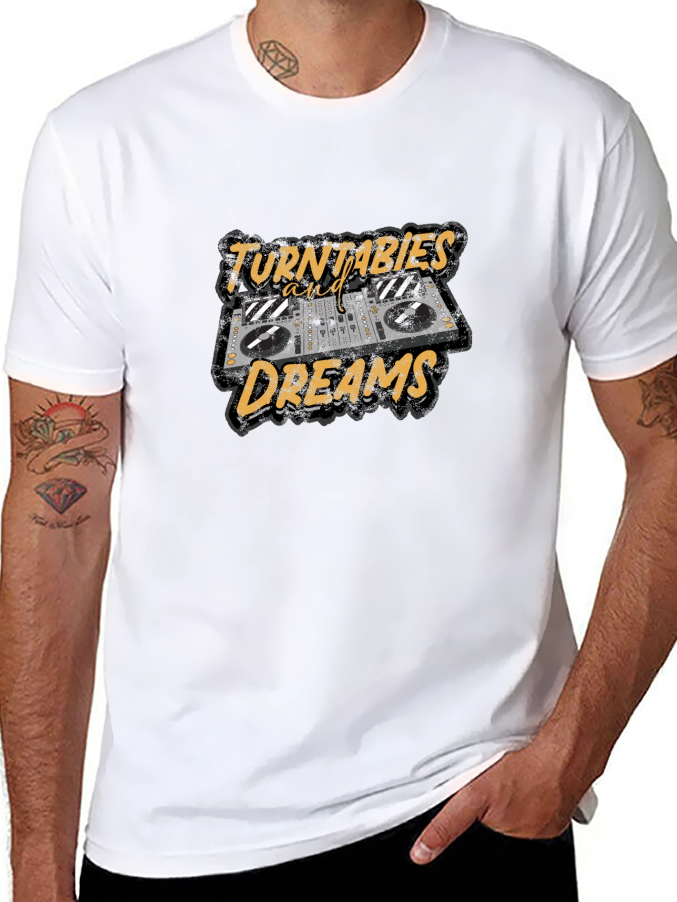 Turntables and Dreams Graphic Tee