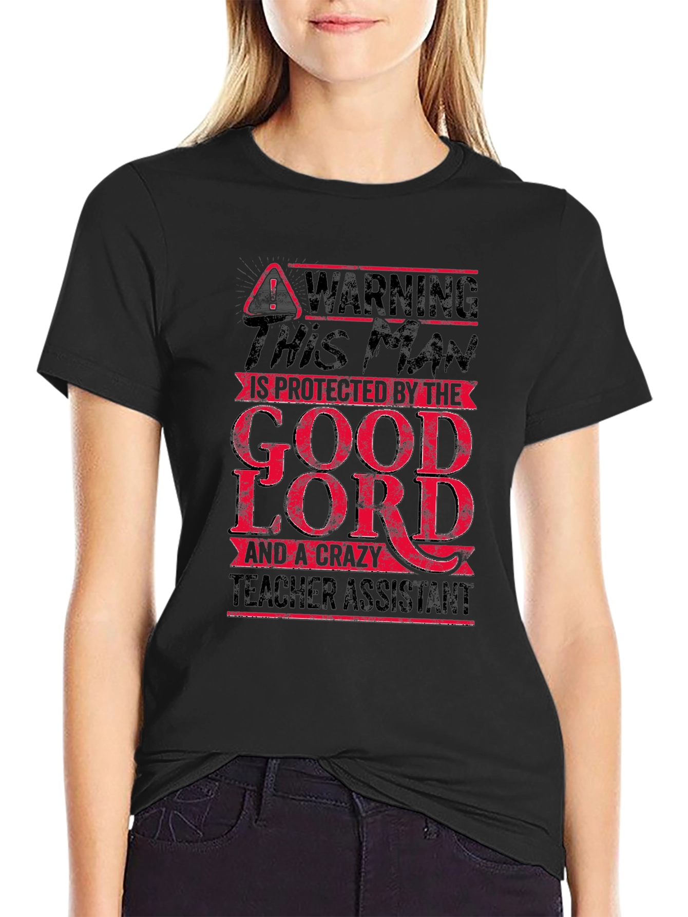 Warning This Man is Protected T-Shirt