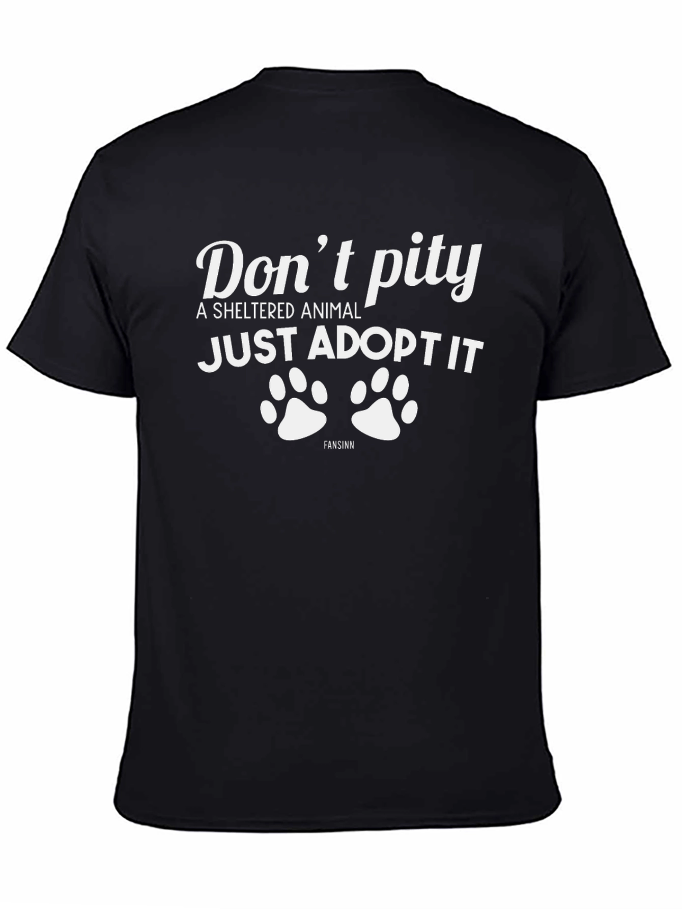 Adopt a Sheltered Animal Graphic T-Shirt