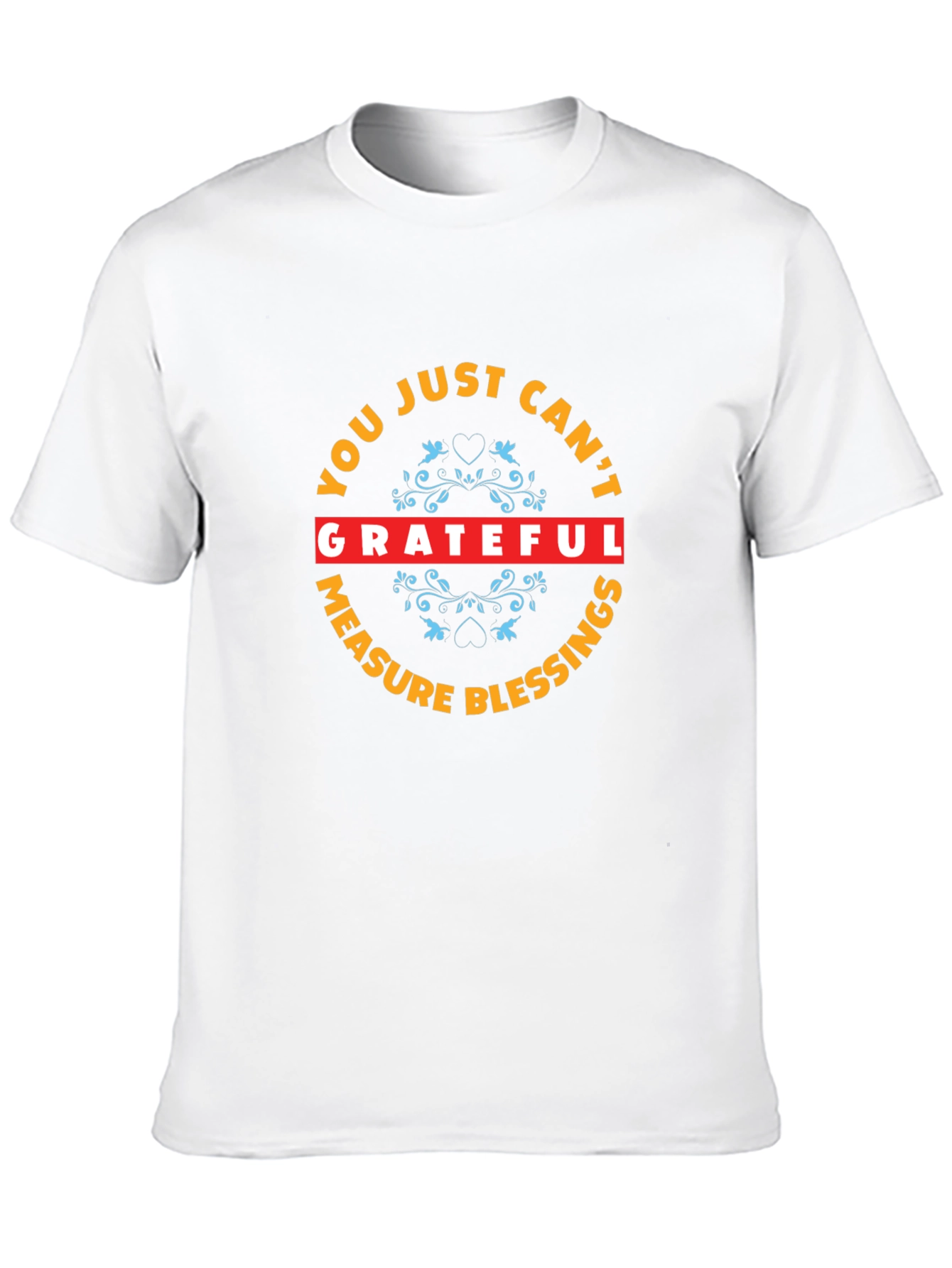 Grateful Blessings Graphic Tee - Stylish Black Shirt