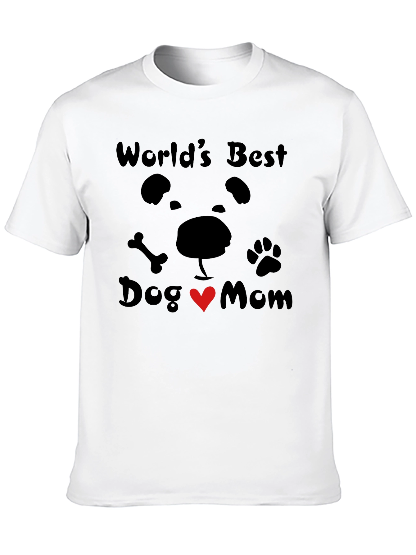 Worlds Best Dog Mom T-Shirt
