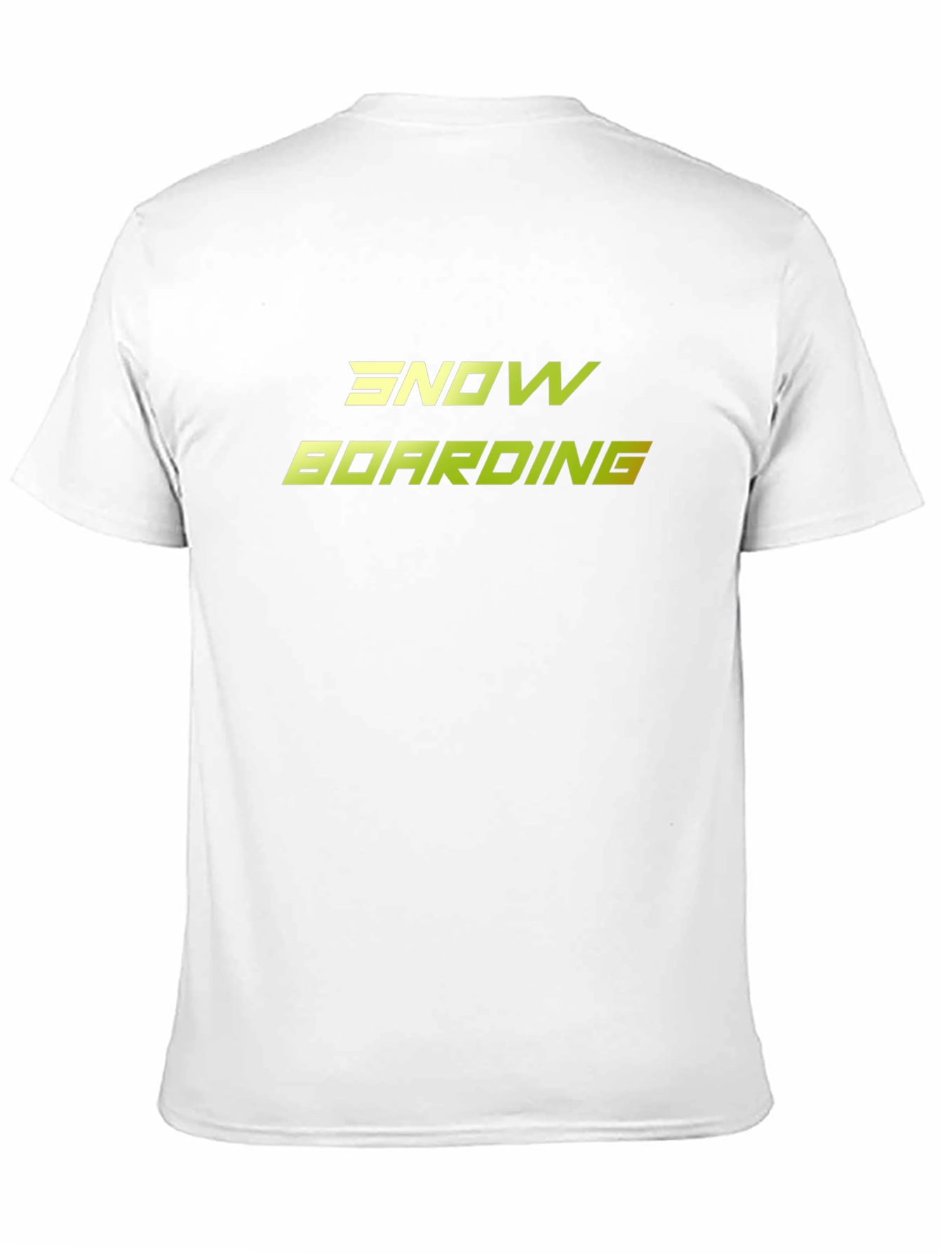 Snowboarding Graphic Black T-Shirt