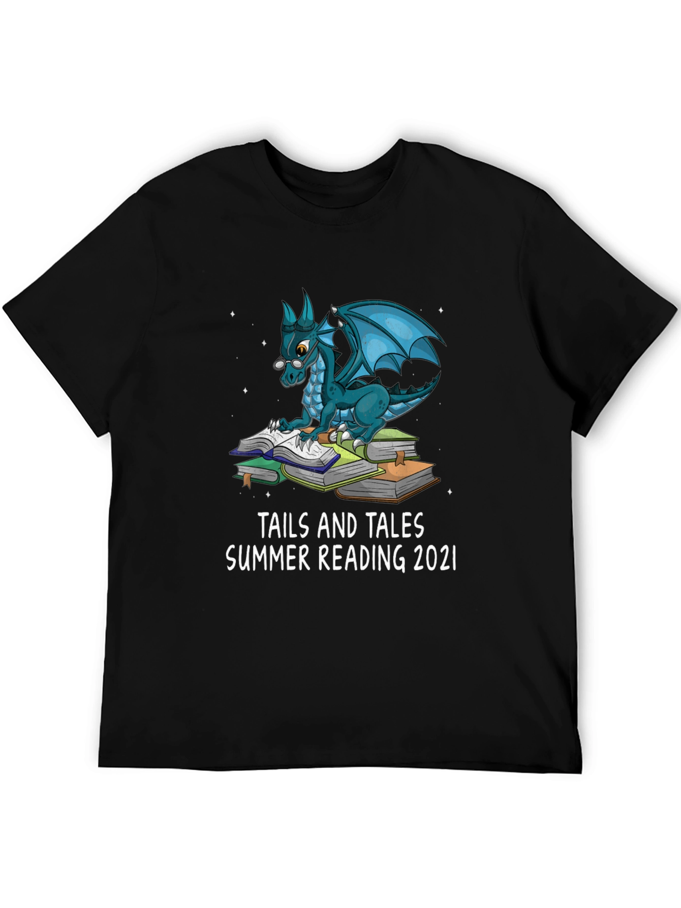 Reading Dragon Graphic Tee