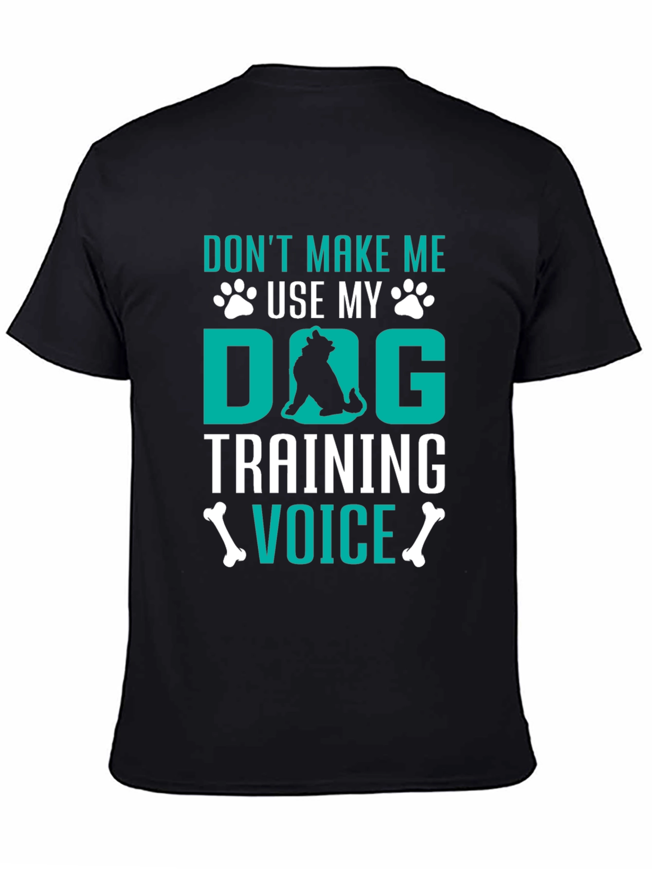 Dog Training Voice T-Shirt - Funny Dog Lover Tee
