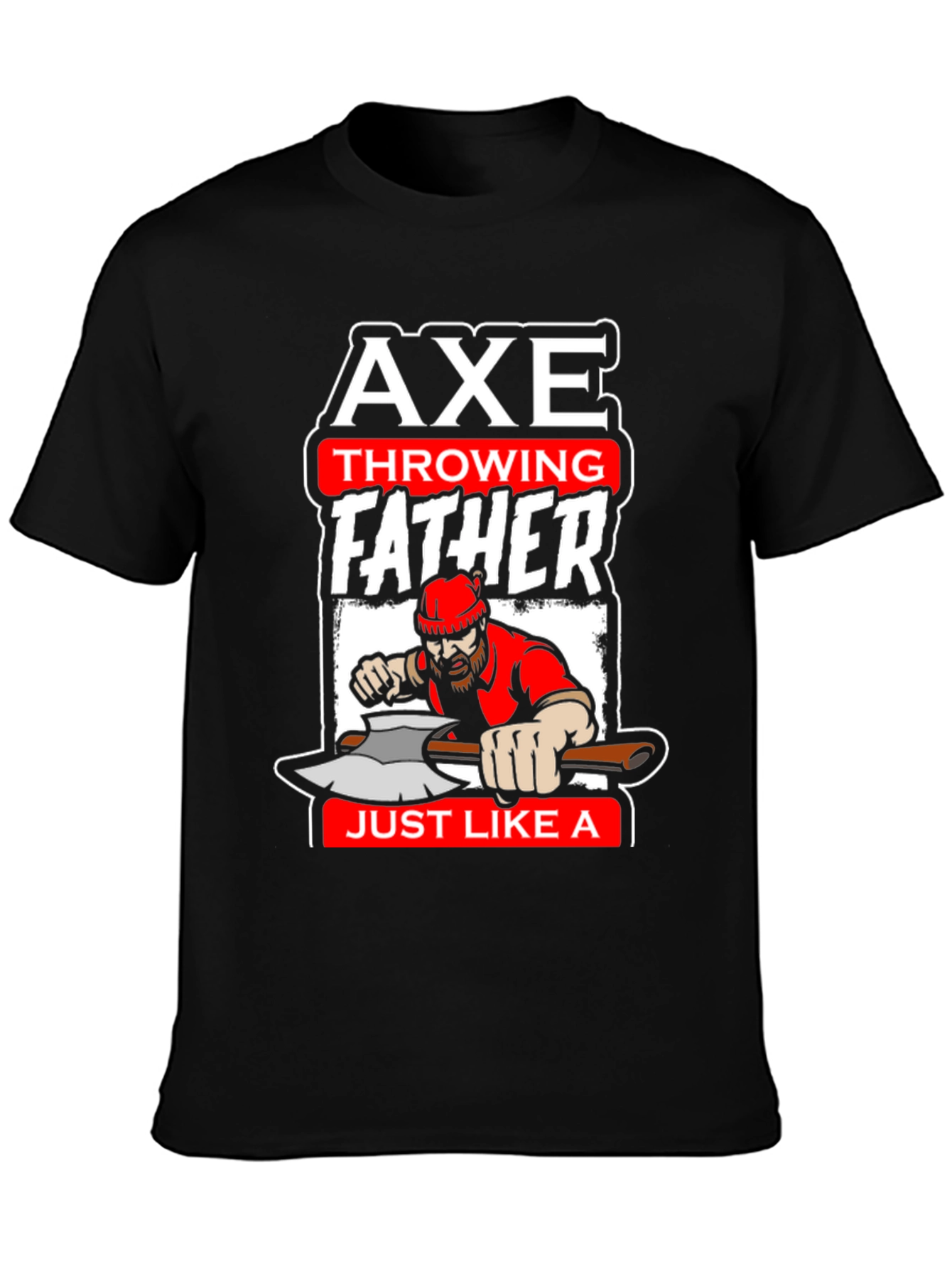 Axe Throwing Father T-Shirt