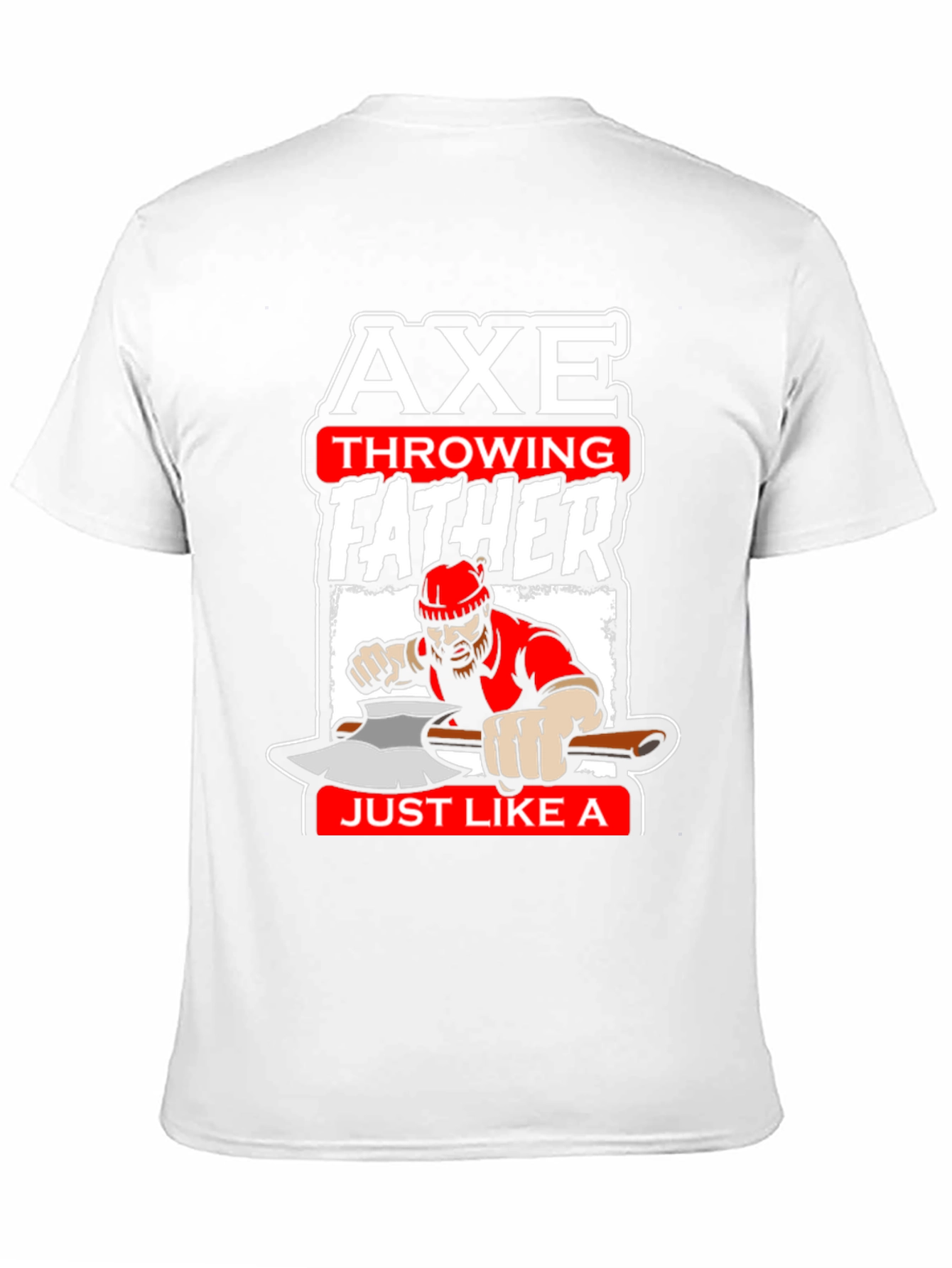 Axe Throwing Father T-Shirt