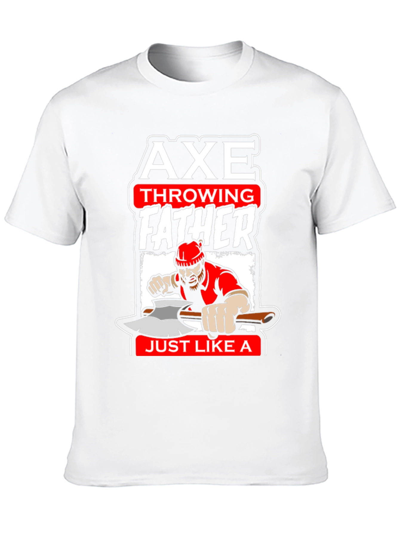 Axe Throwing Father T-Shirt