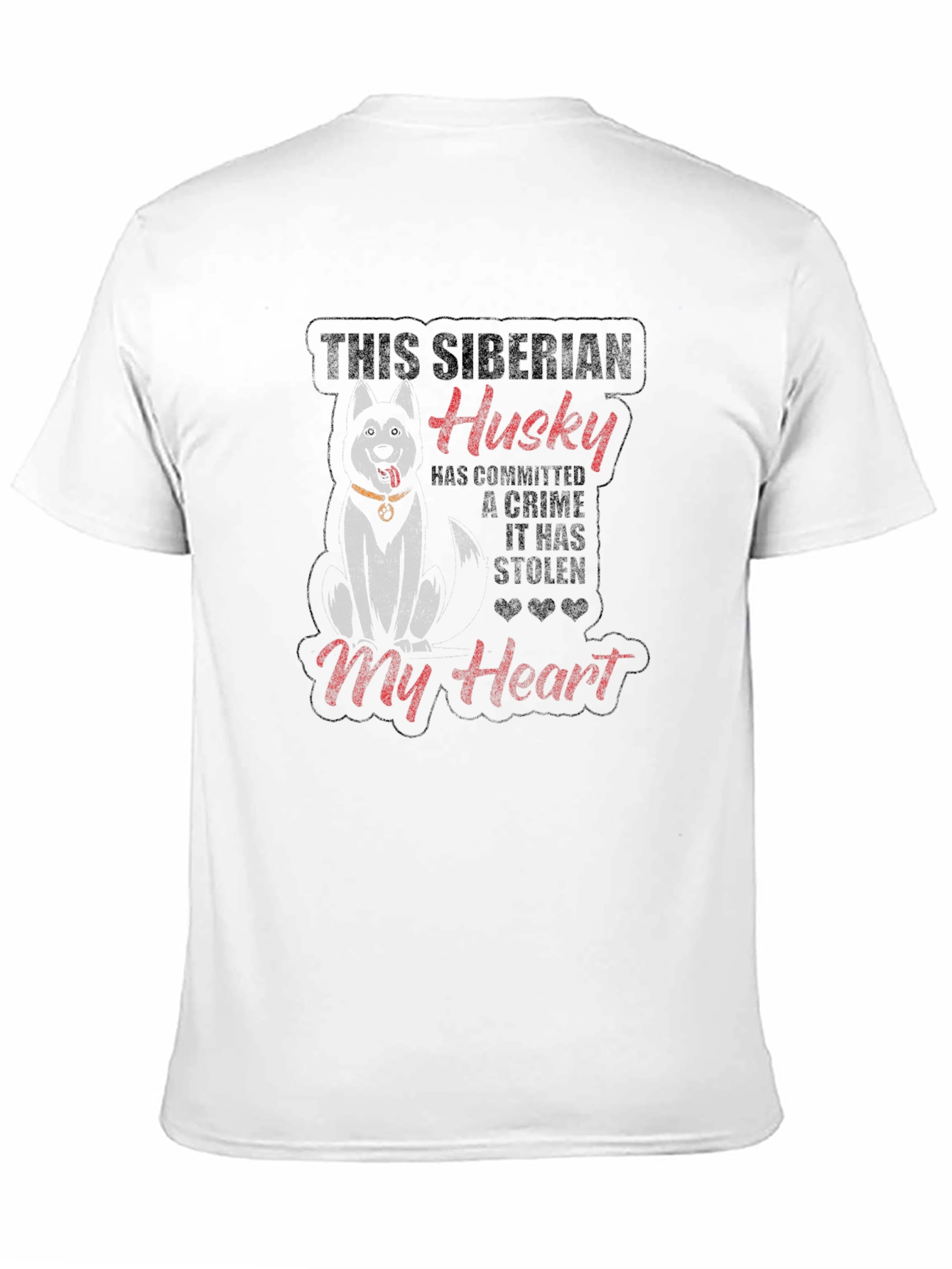 Siberian Husky T-Shirt - My Heart